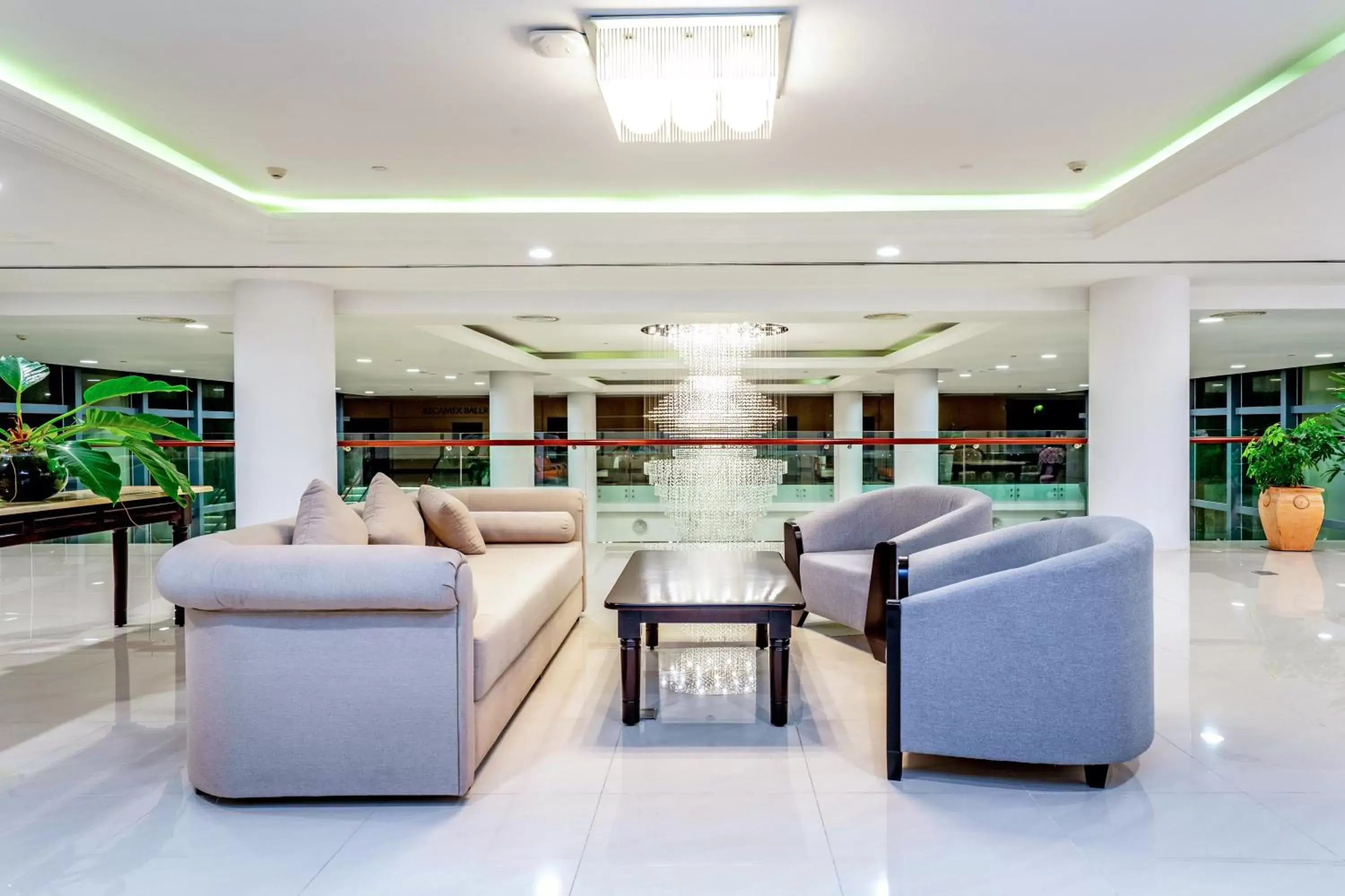 Seating area, Lobby/Reception in Becamex Hotel New City