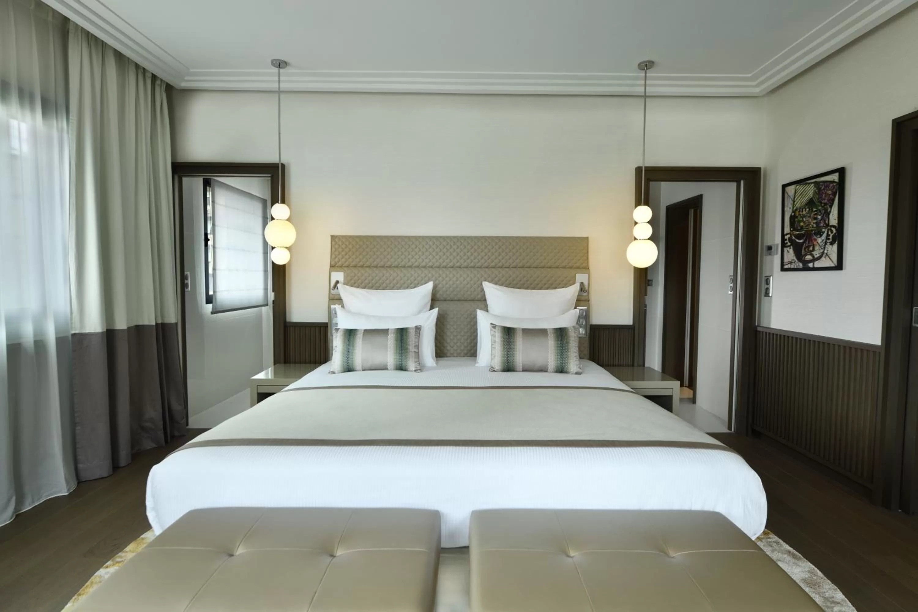 Bed in Movenpick Hotel Abidjan-Accor Group
