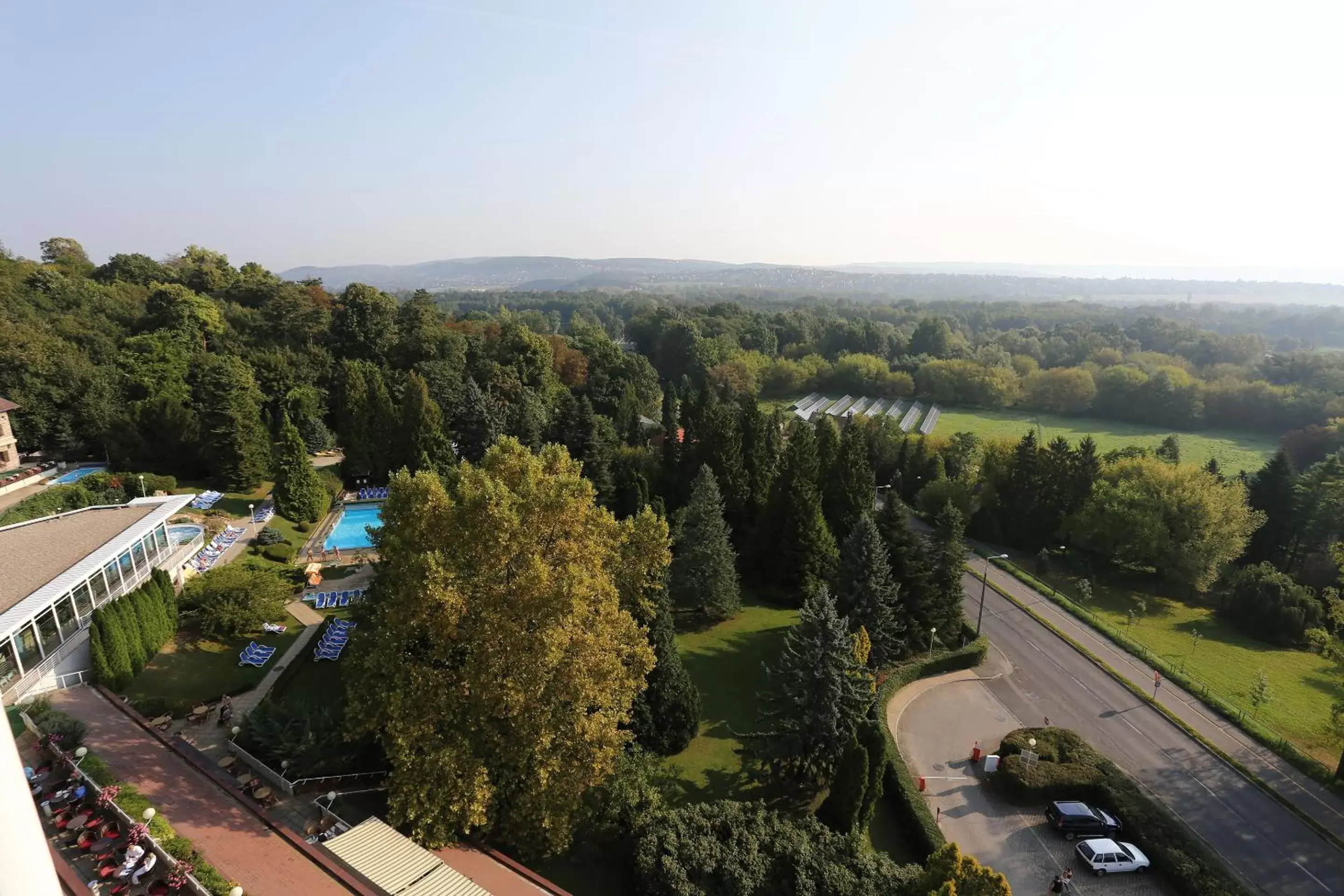 View (from property/room), Bird's-eye View in Ensana Thermal Aqua