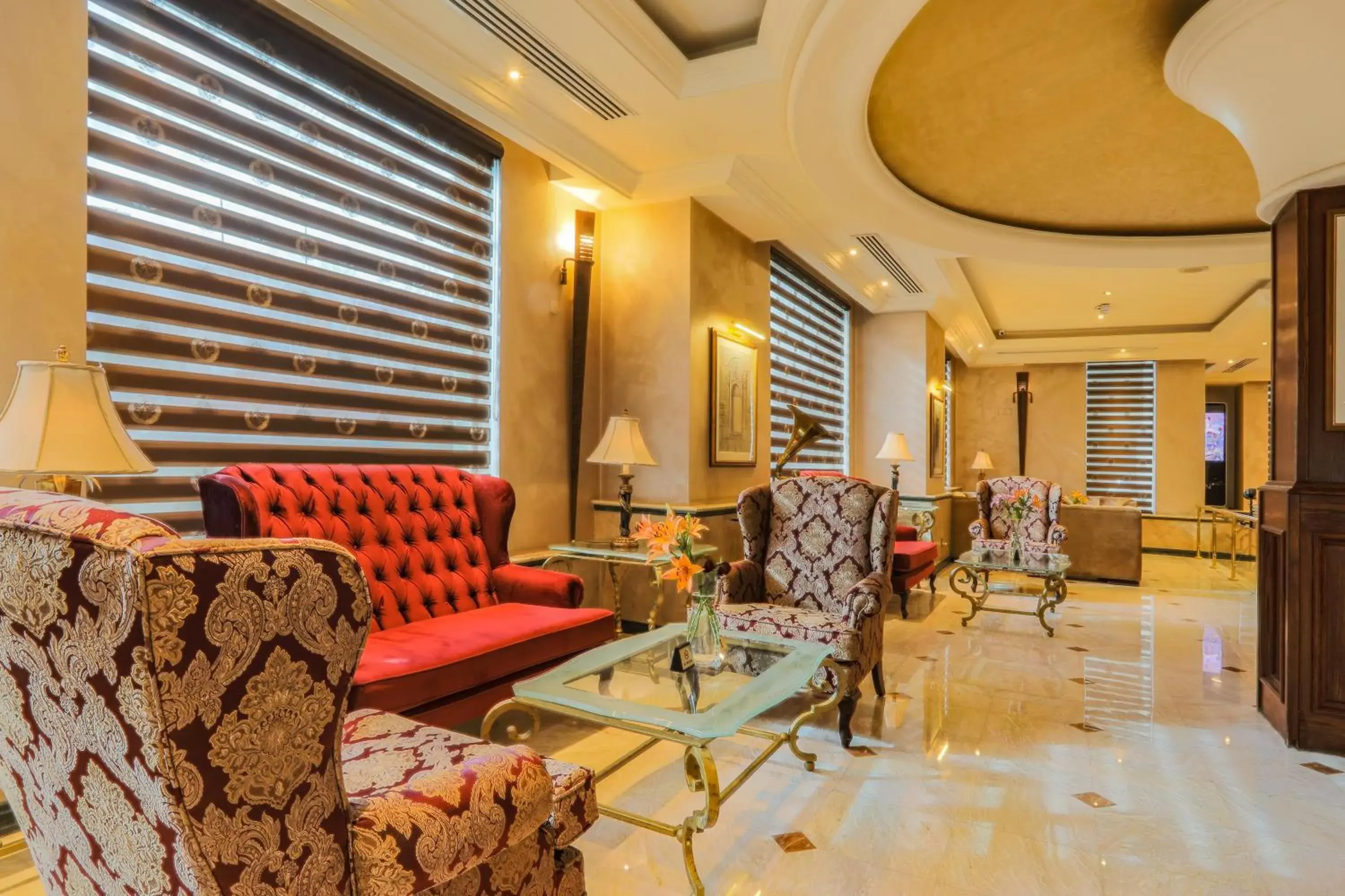 Lobby or reception, Seating Area in Bristol Amman Hotel