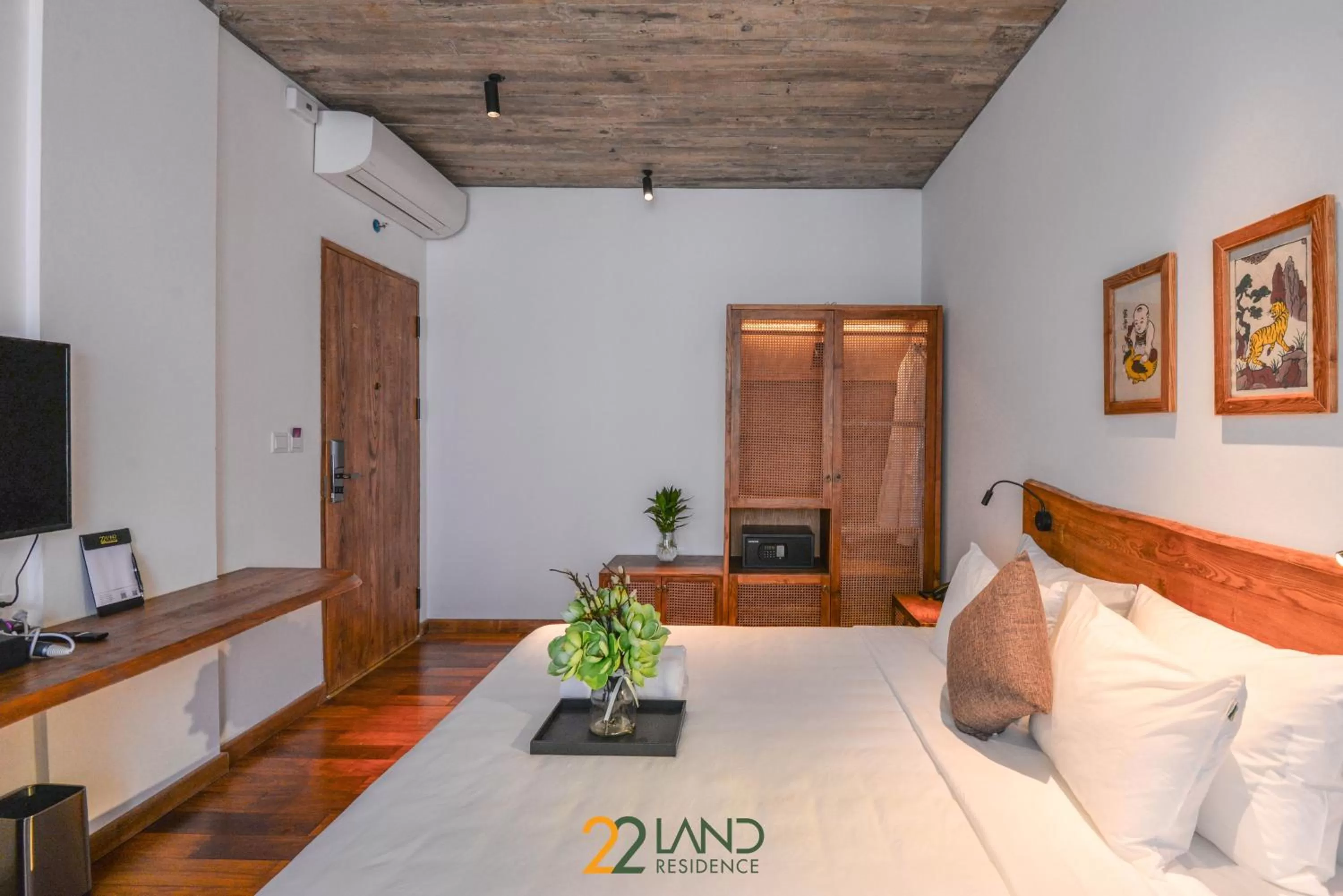 Bed in 22Land Hotel & Residence