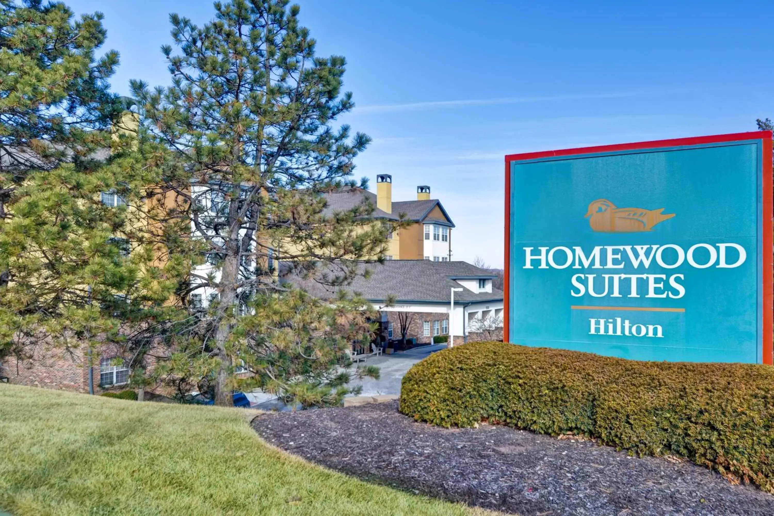 Property building, Property Logo/Sign in Homewood Suites by Hilton Kansas City/Overland Park