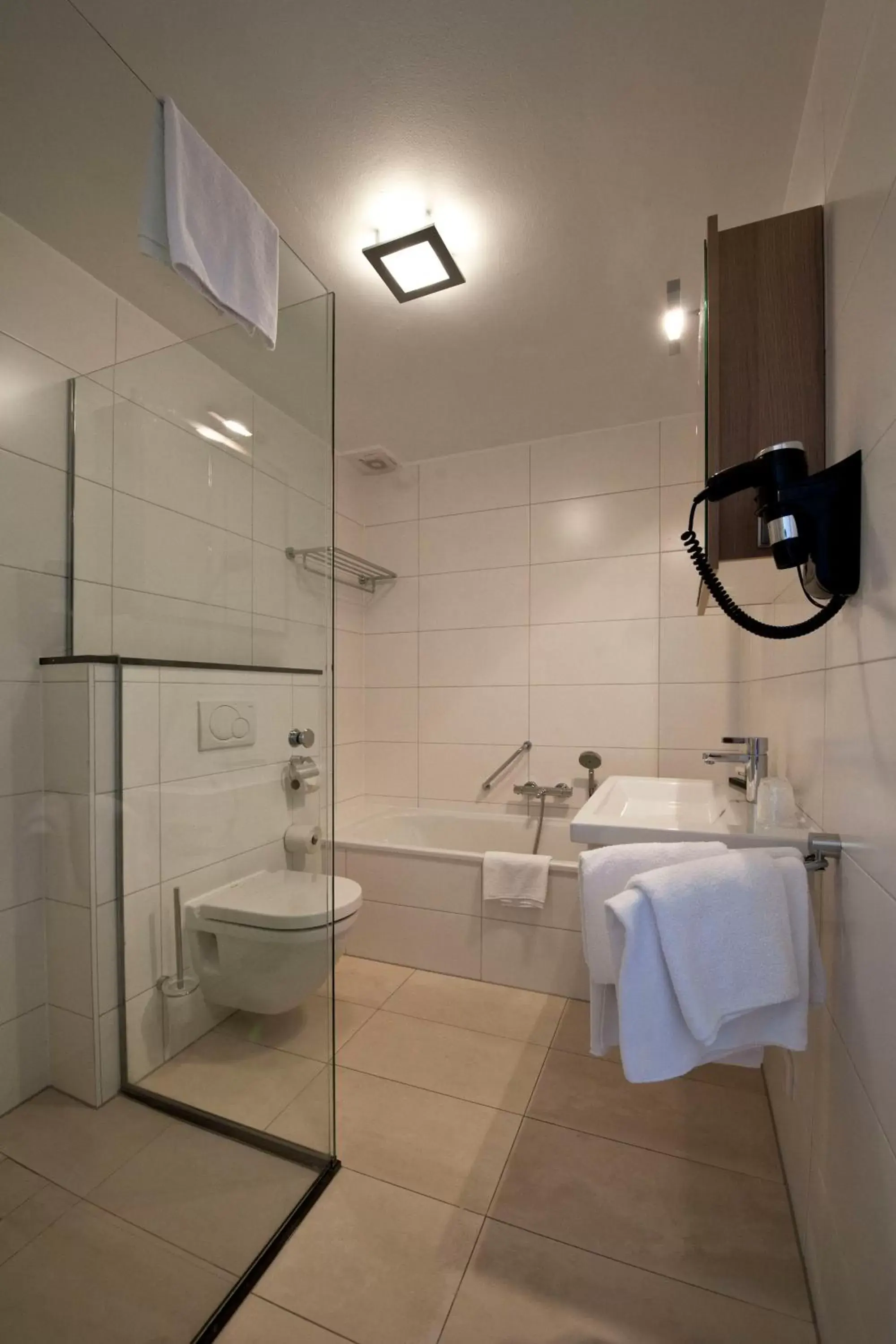 Shower, Bathroom in Parkhotel Valkenburg