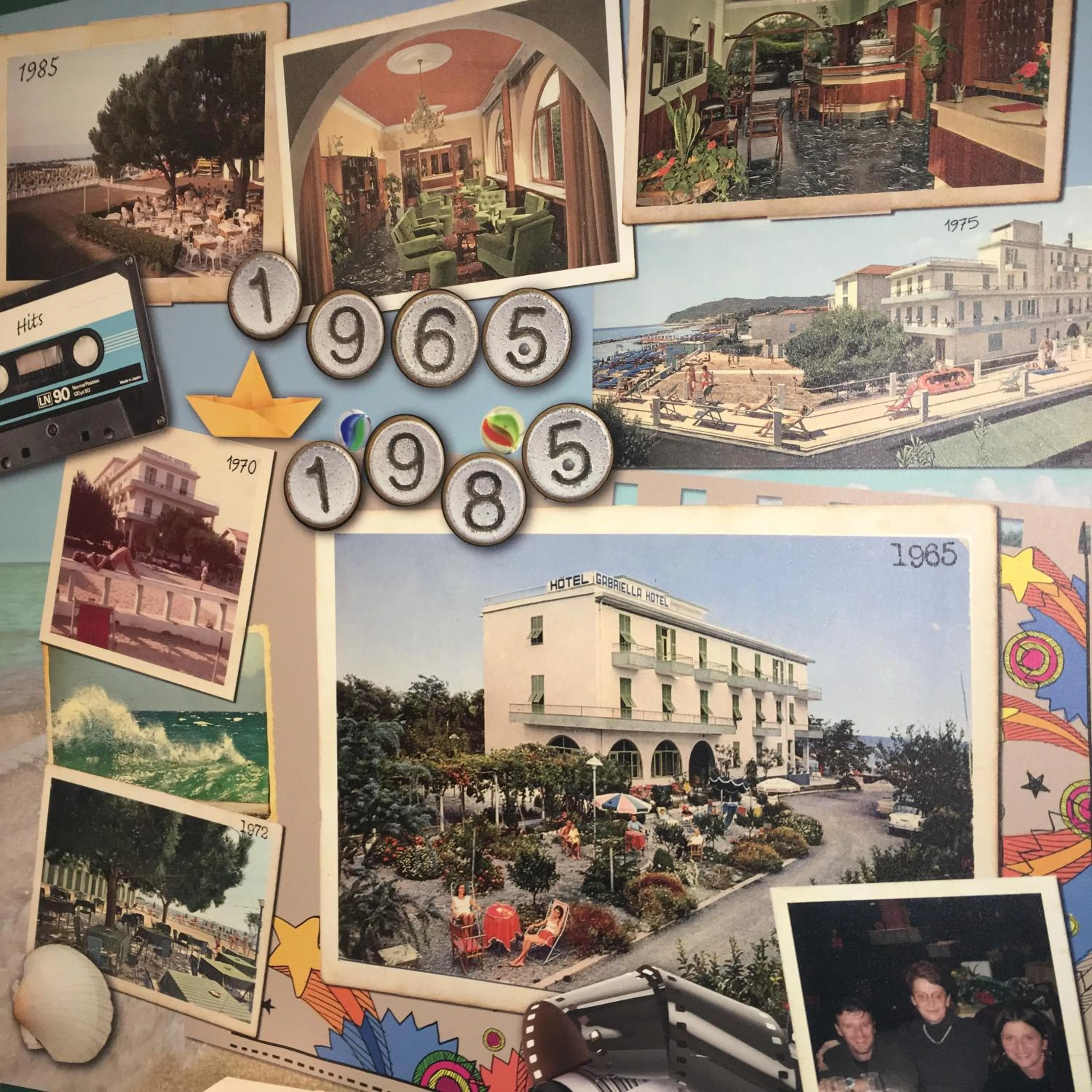 Decorative detail in Hotel Gabriella