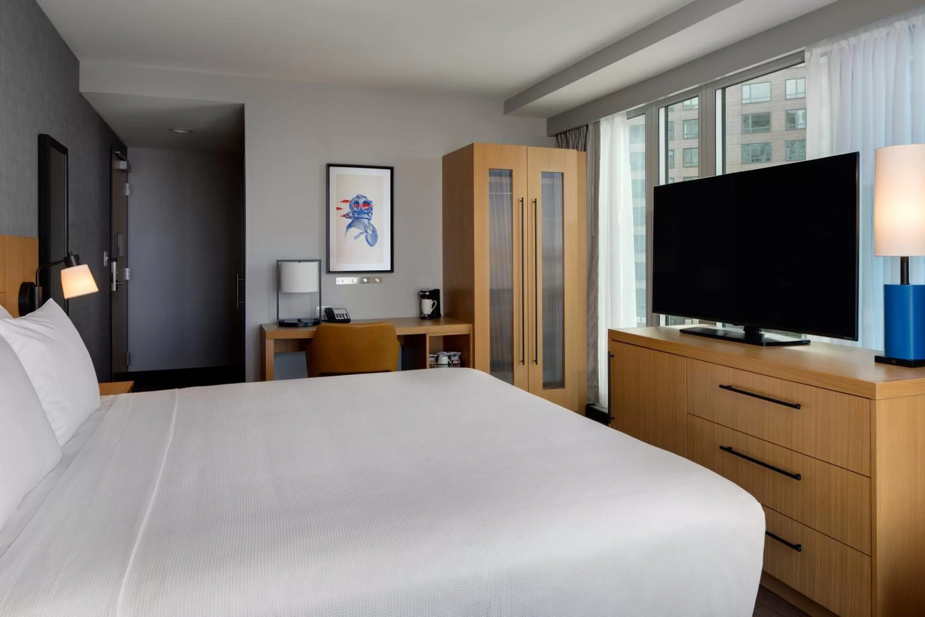 King Room with Sofa Bed and View in Hyatt Place Boston/Seaport District