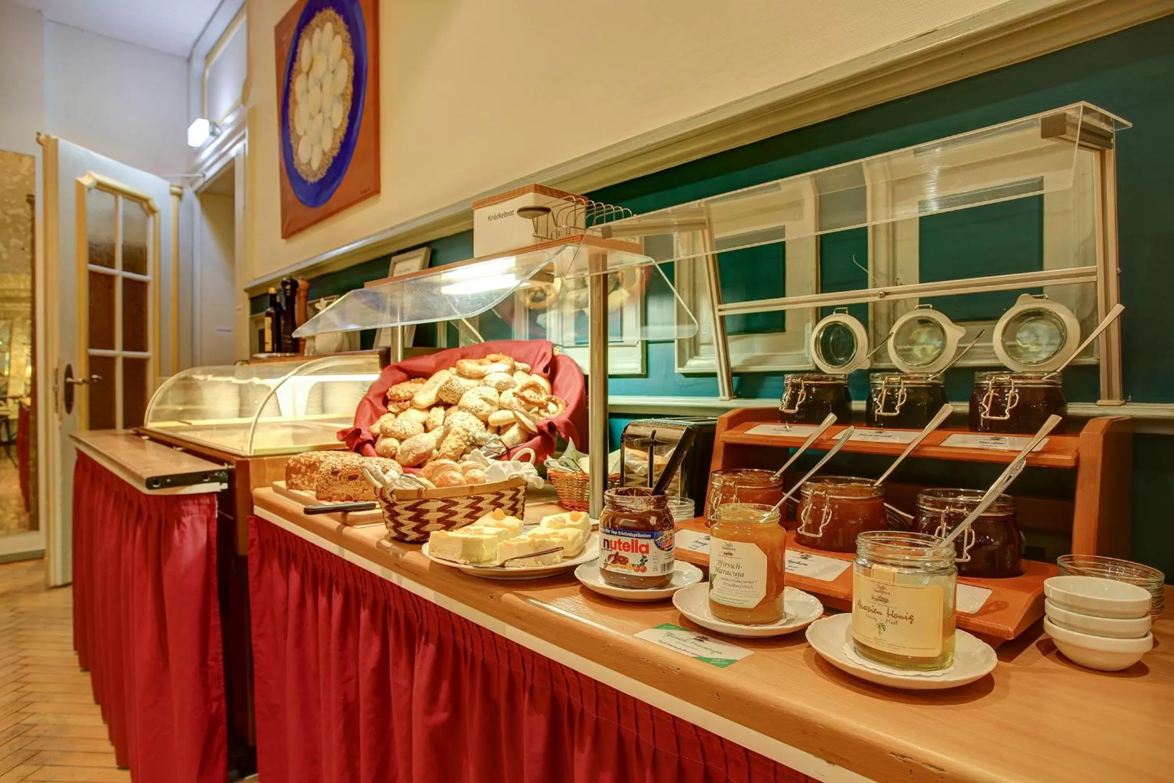 Buffet breakfast in Trip Inn Hotel Blankenburg