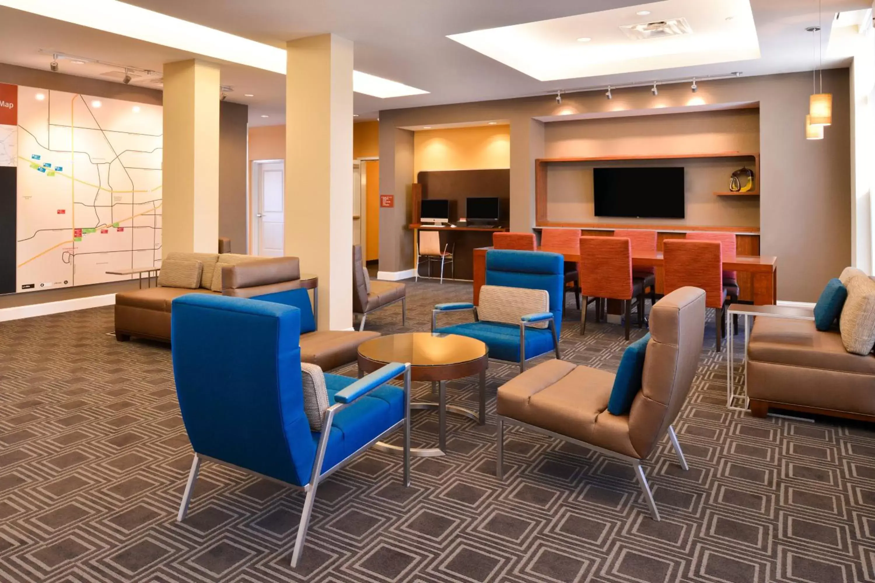 Lobby or reception, Seating Area in TownePlace Suites by Marriott Huntsville West/Redstone Gateway