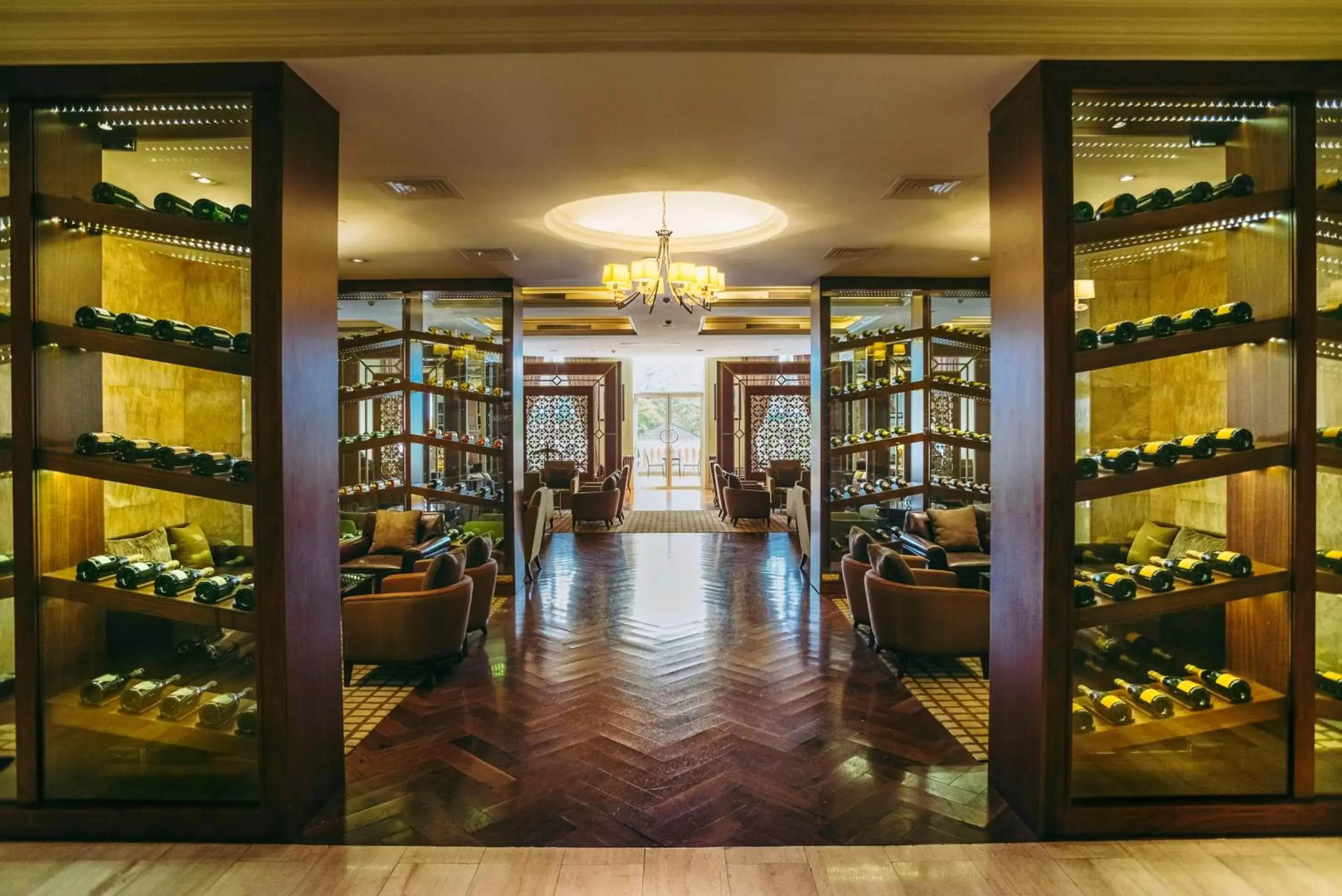 Seating area in Villa Rosa Kempinski