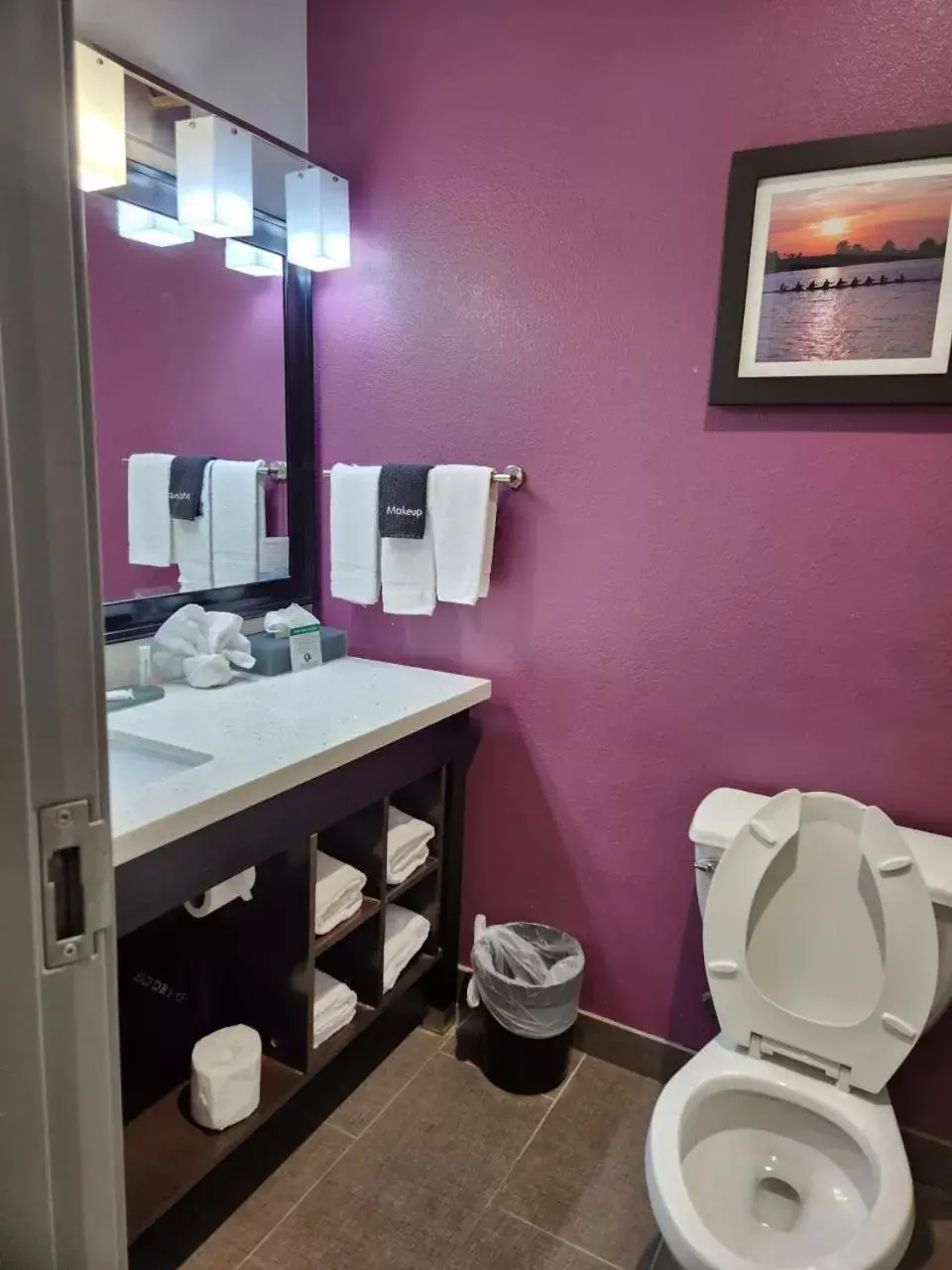 Toilet, Bathroom in La Quinta by Wyndham Dallas Grand Prairie North
