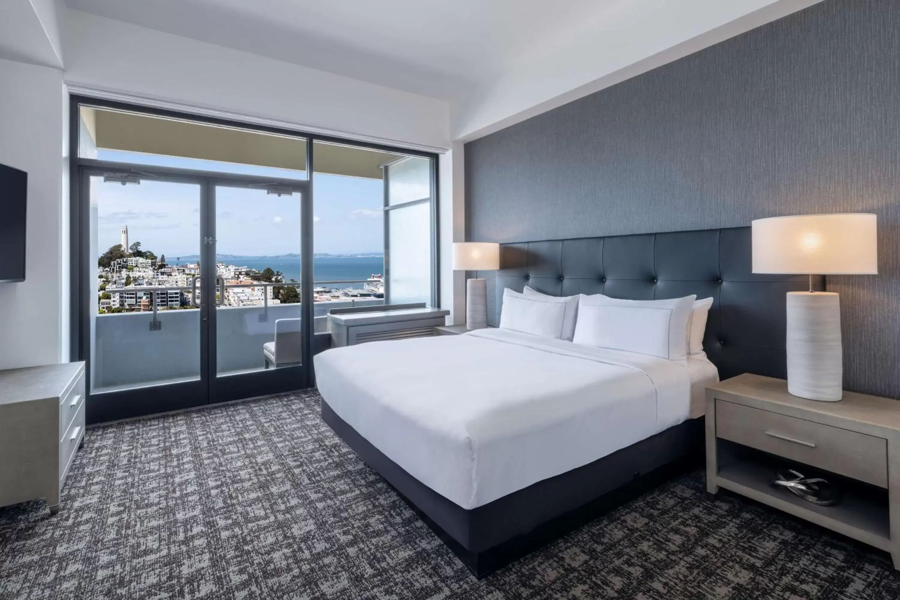 Bedroom in Hilton San Francisco Financial District
