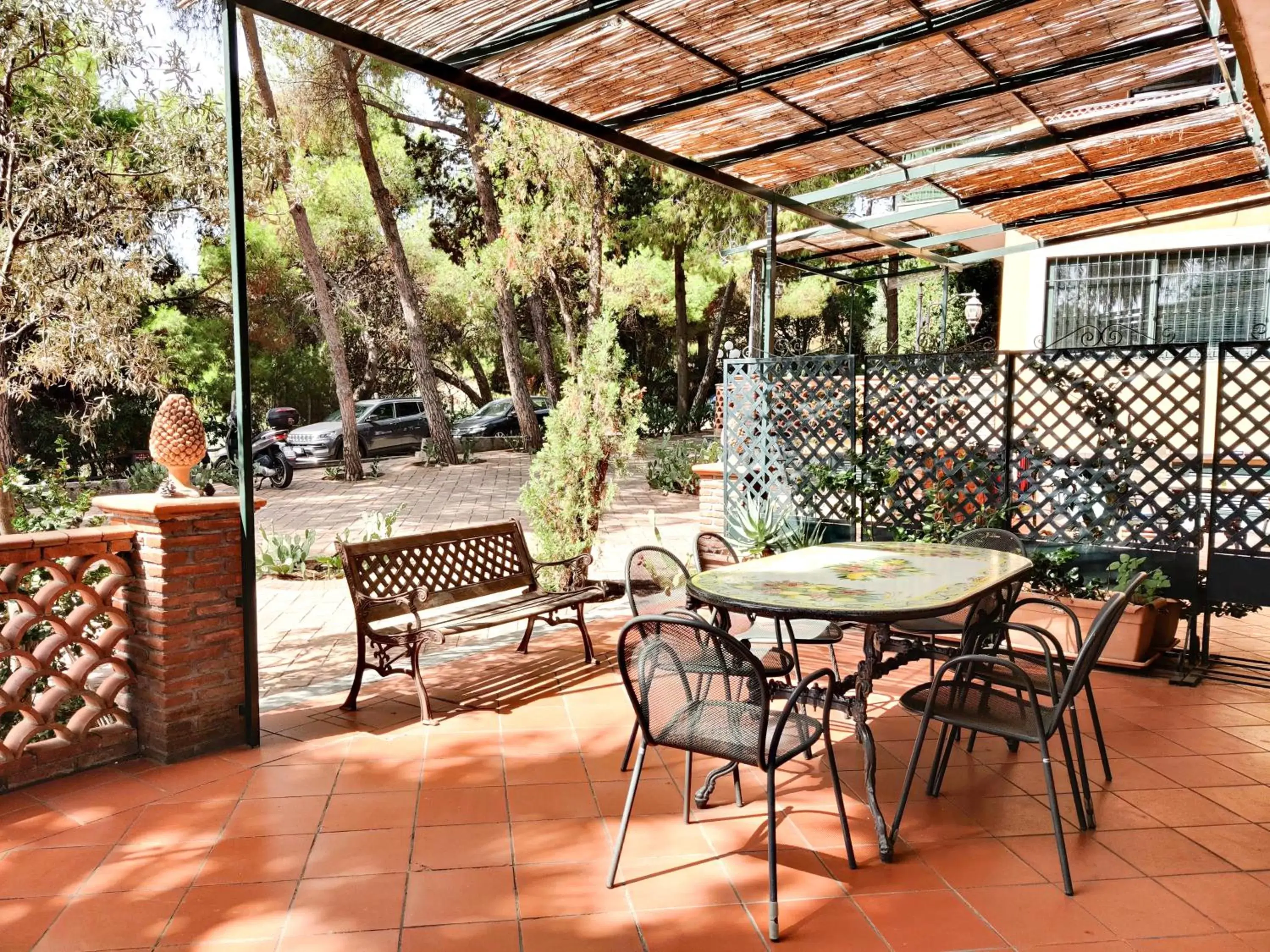 Patio in Villa delle Palme