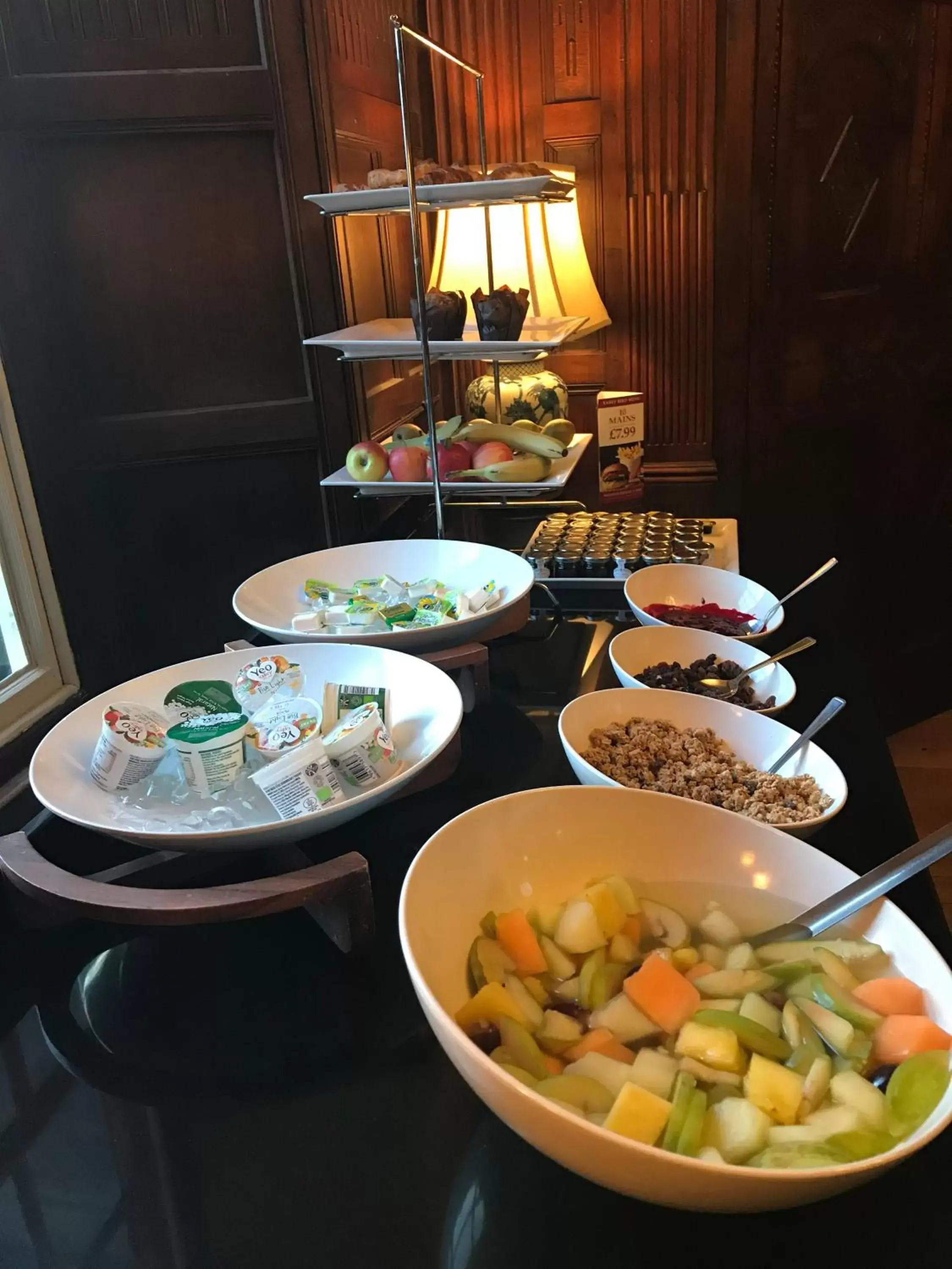 Buffet breakfast in Rothley Court Hotel by Greene King Inns