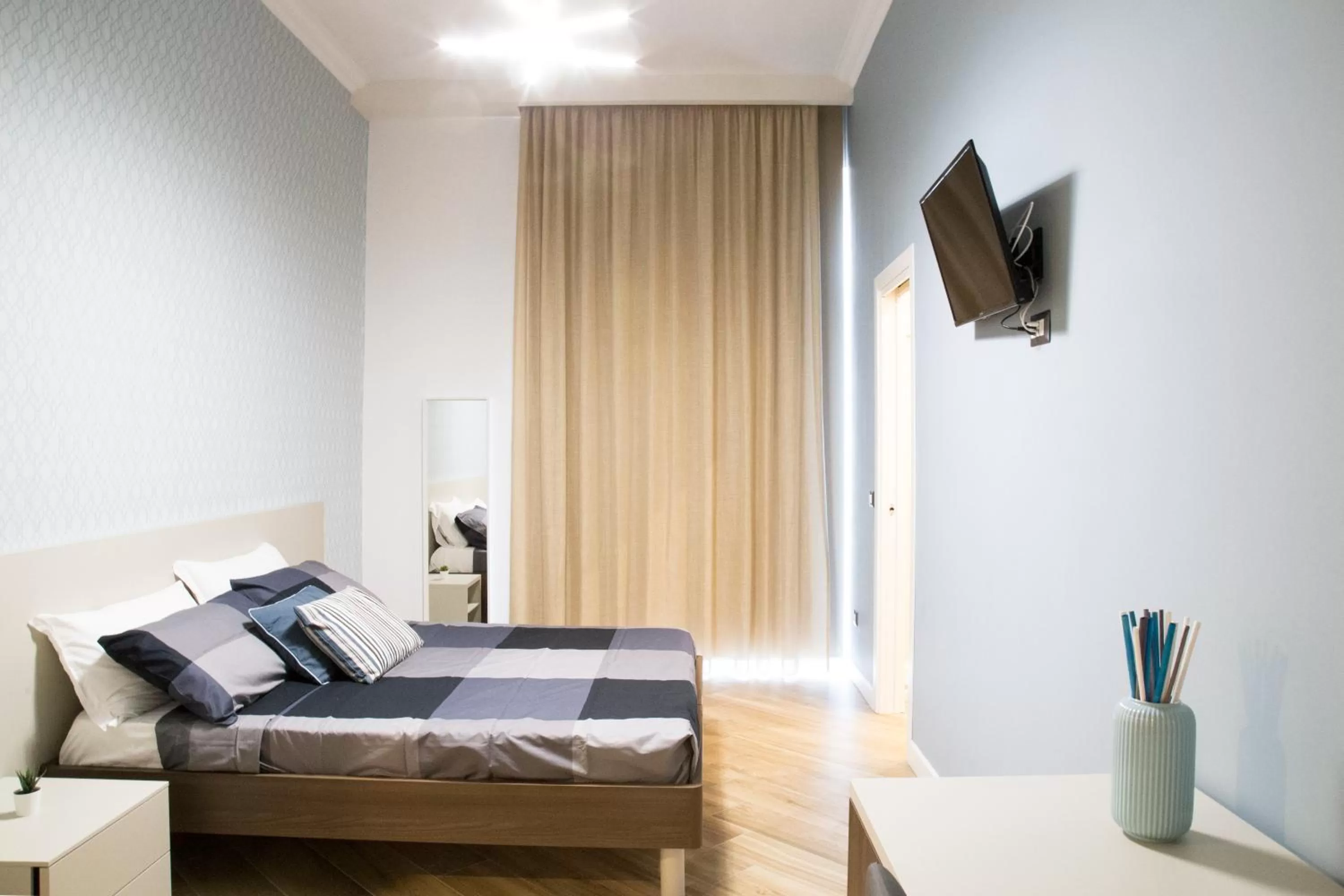 Bed in Garibaldi Rooms