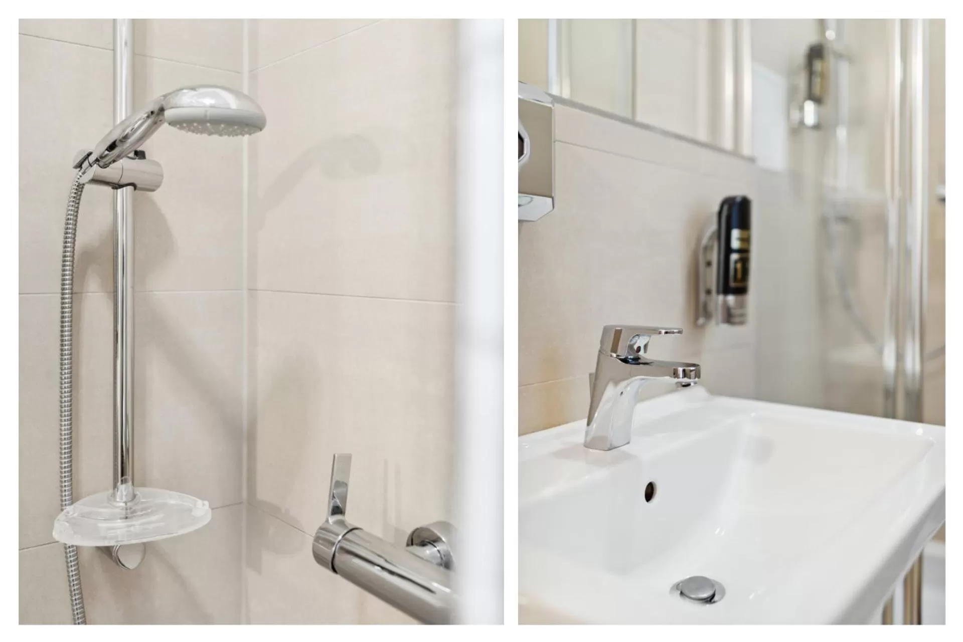 Shower, Bathroom in Florian's apartments in Mariahilf Vienna