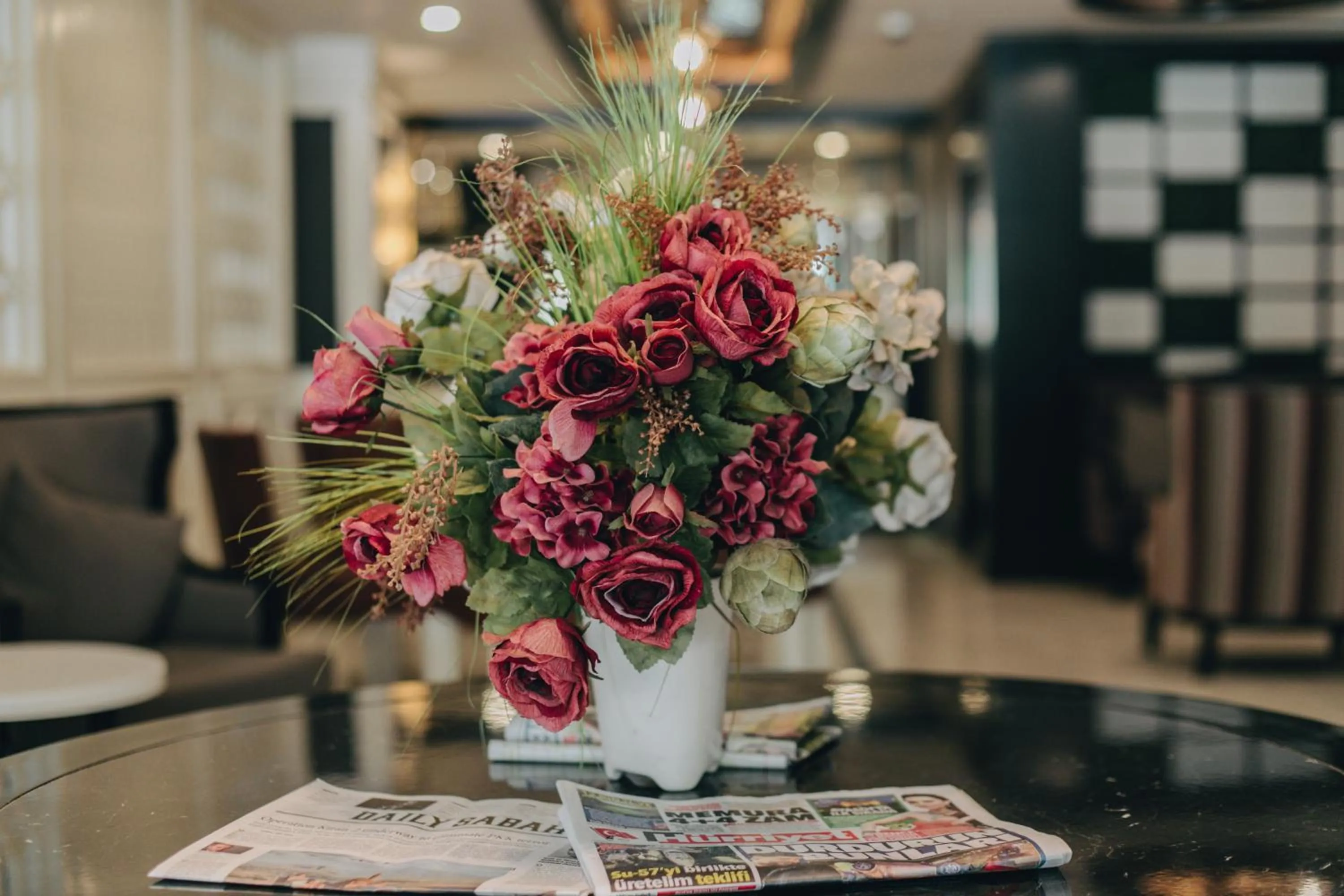 Lobby or reception in Mia Berre Hotels