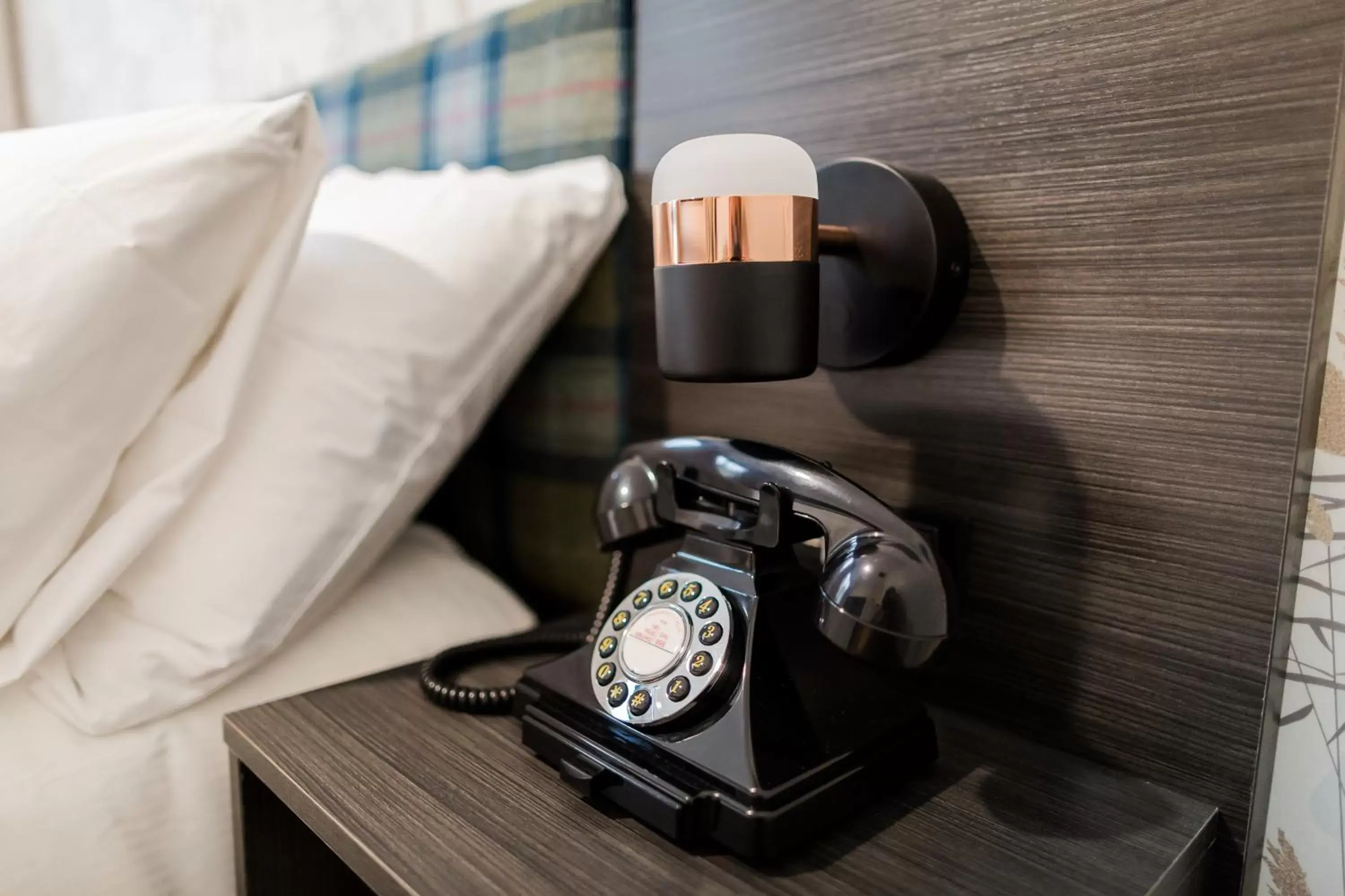 Bed in Hew & Draw Hotel Bed in Hew & Draw Hotel