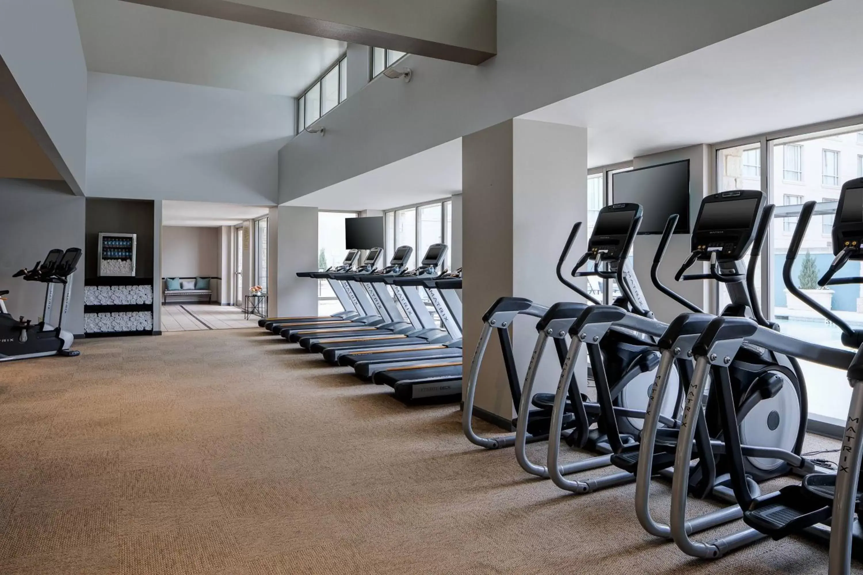 Fitness centre/facilities, Fitness Center/Facilities in Dallas/Plano Marriott at Legacy Town Center