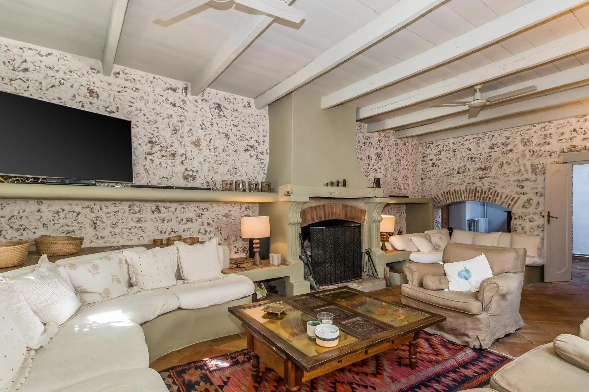 Living room in Casa Belaventura