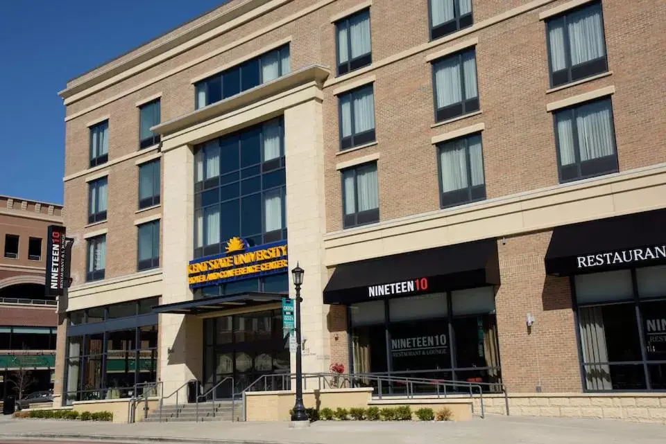 Facade/entrance, Property Building in Kent State University Hotel and Conference Center