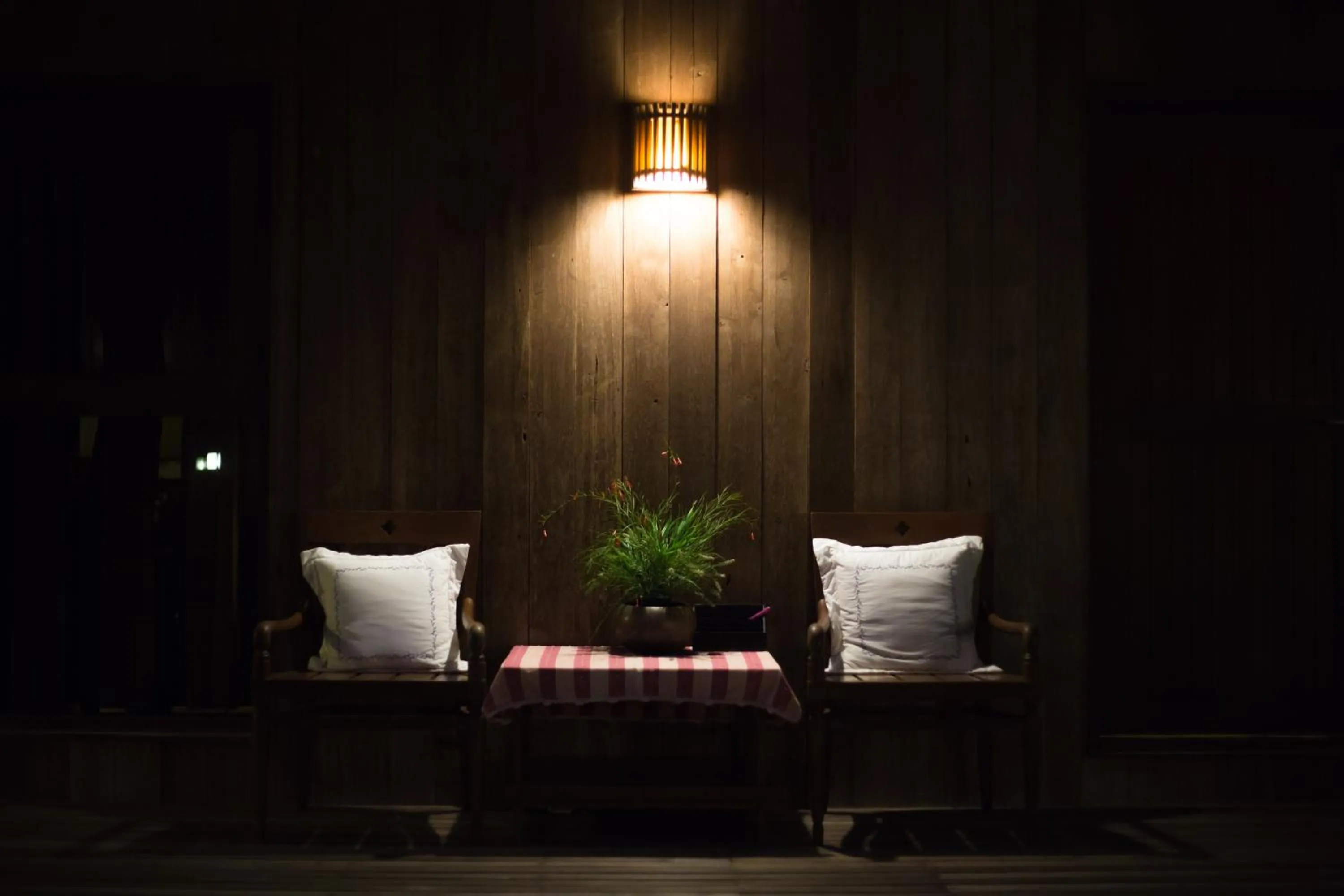 Garden in Teakwood villa