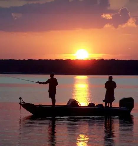 Fishing in Crystal Cove Riverfront Resort