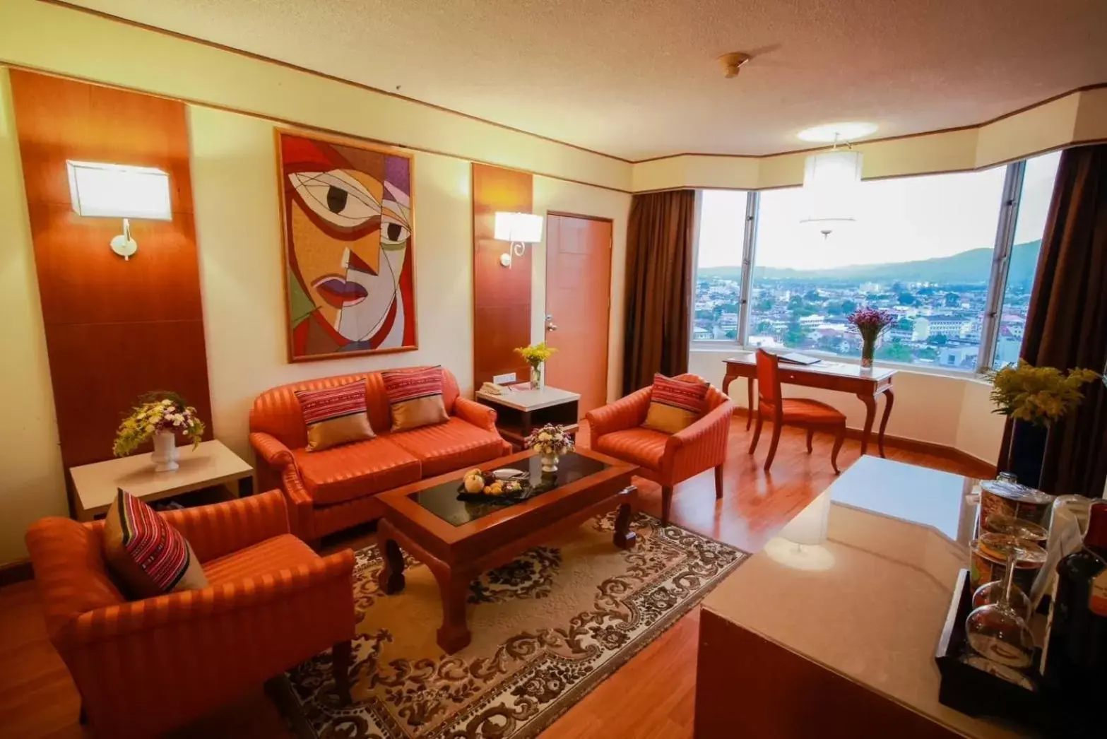 Living room, Seating Area in Duangtawan Hotel Chiang Mai -SHA Extra Plus