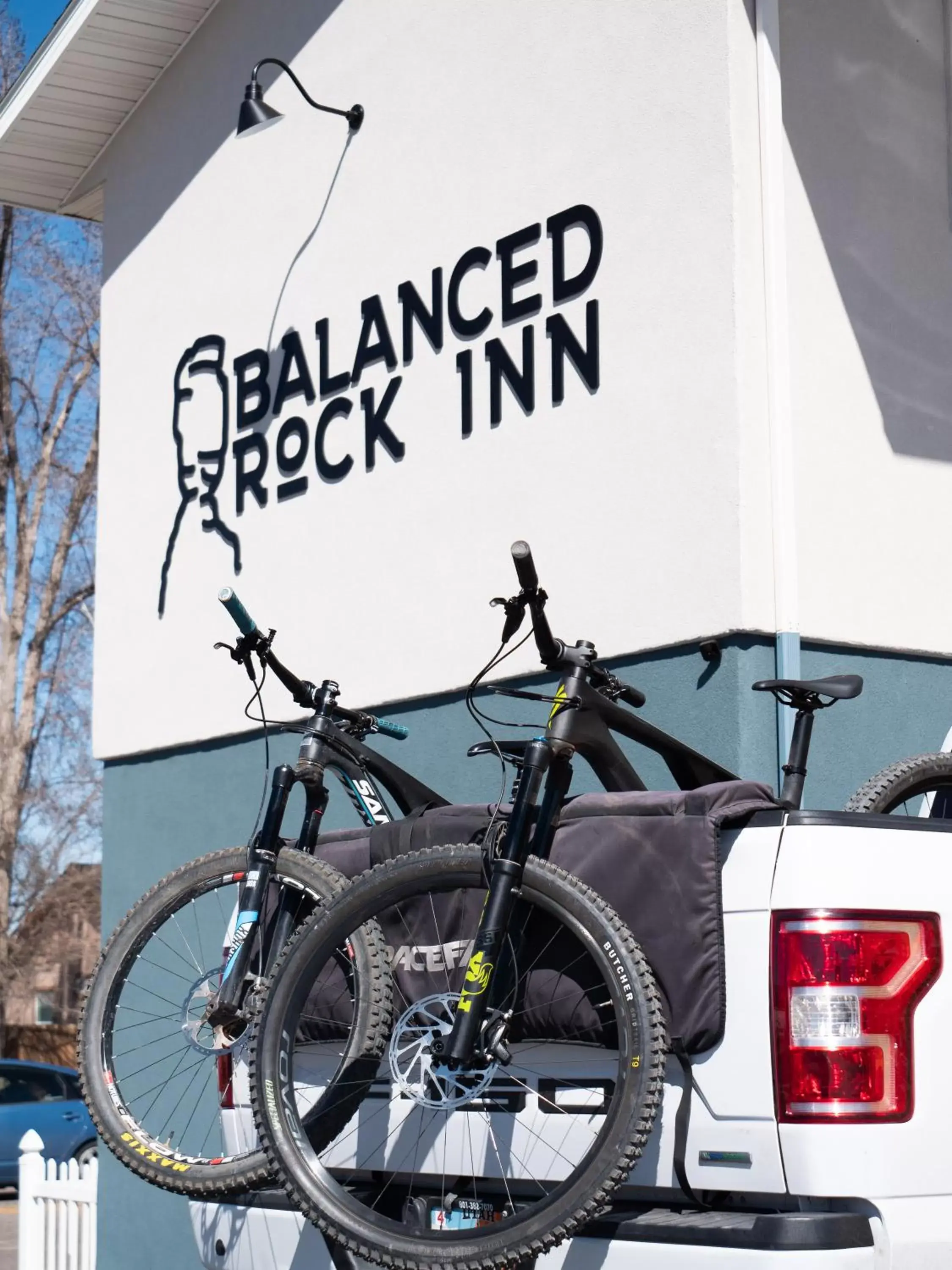 Biking in Balanced Rock Inn