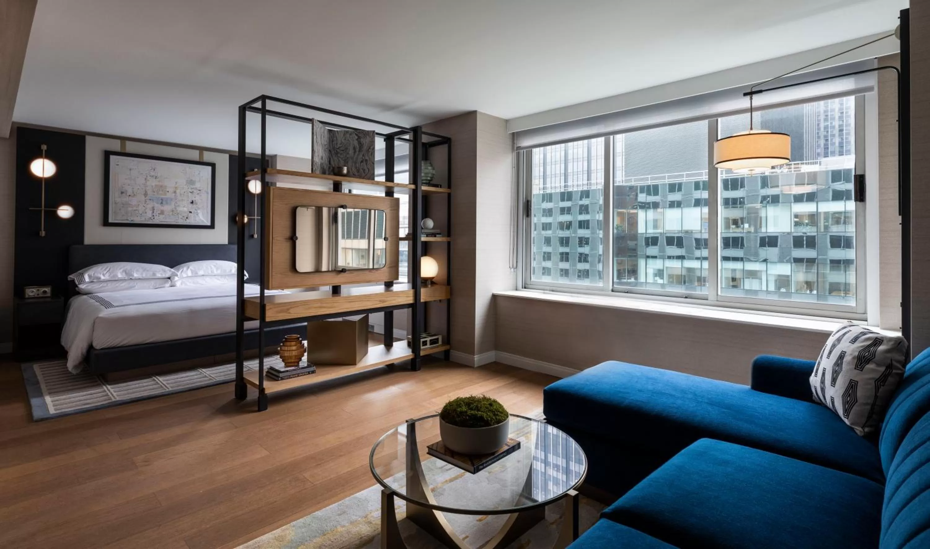 Bedroom, Bed in Thompson Central Park New York, by Hyatt