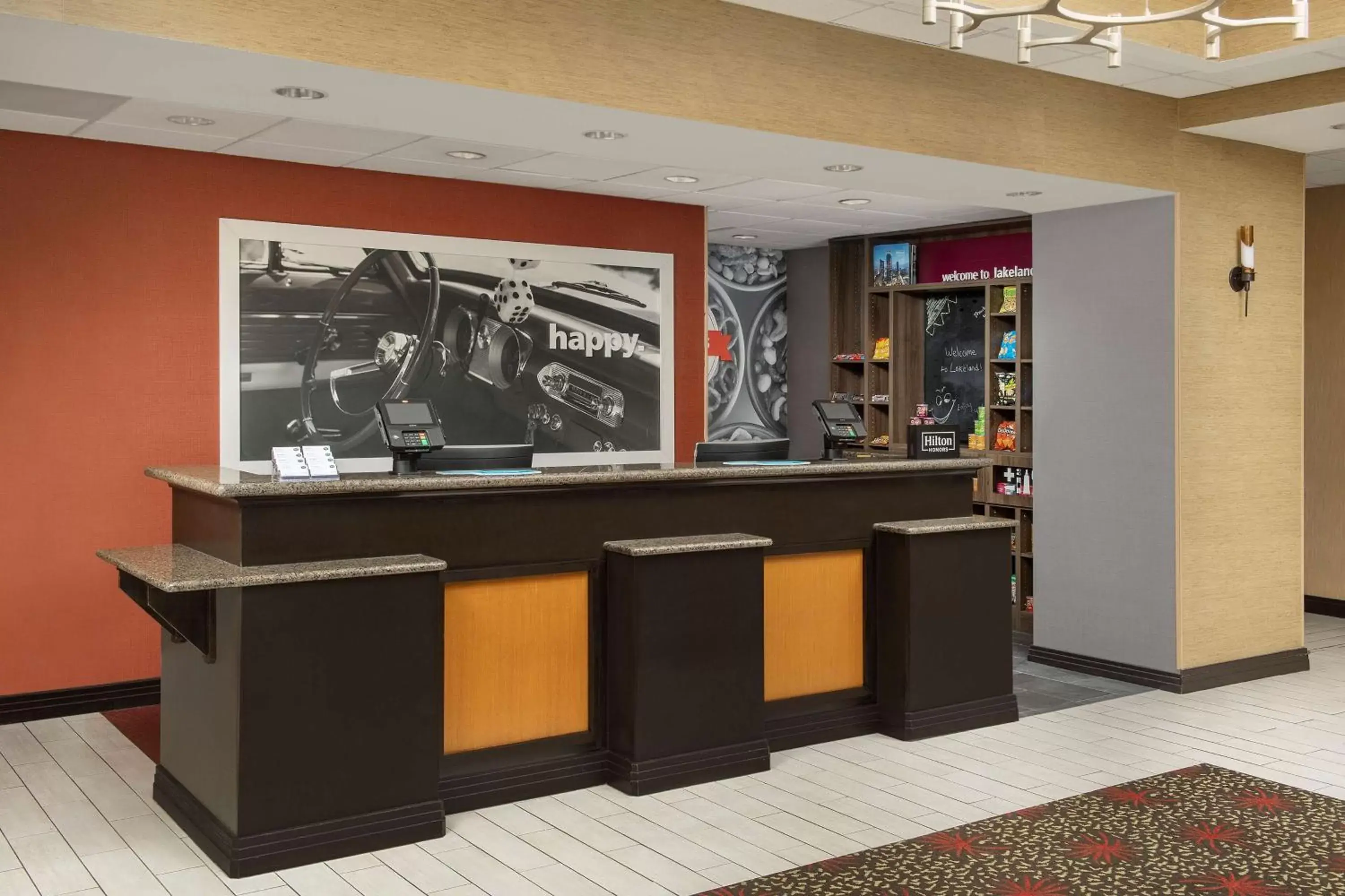 Lobby or reception in Hampton Inn & Suites Lakeland-South Polk Parkway Lobby or reception in Hampton Inn & Suites Lakeland-South Polk Parkway