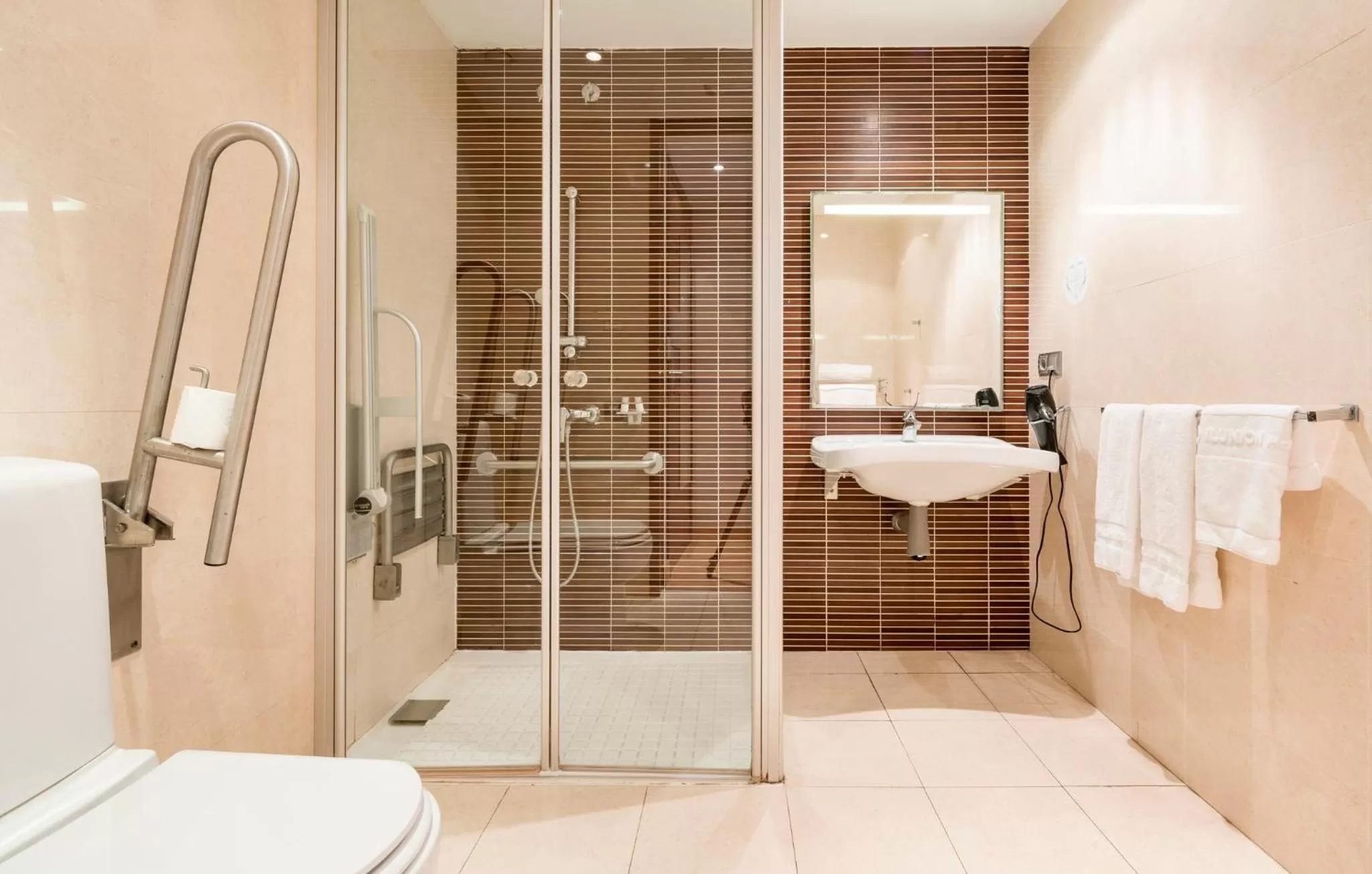 Shower in Ilunion Auditori