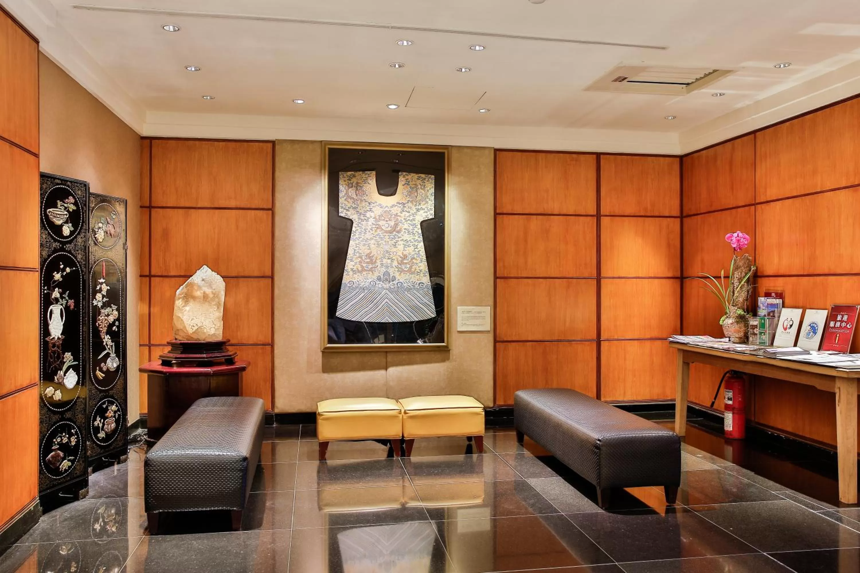 Lobby or reception in Hotel Riverview Taipei