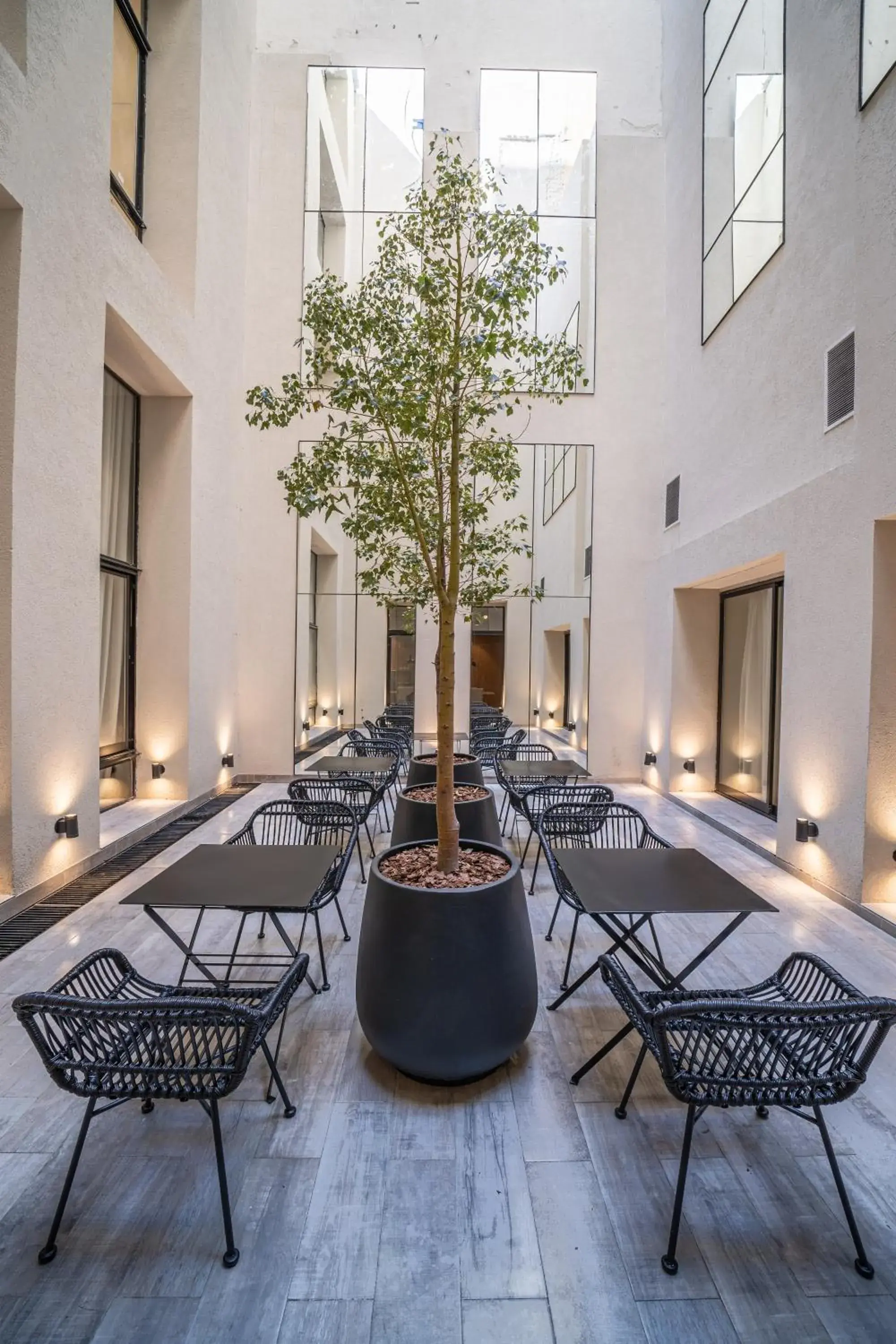 Patio in Efe Hotel & Cowork