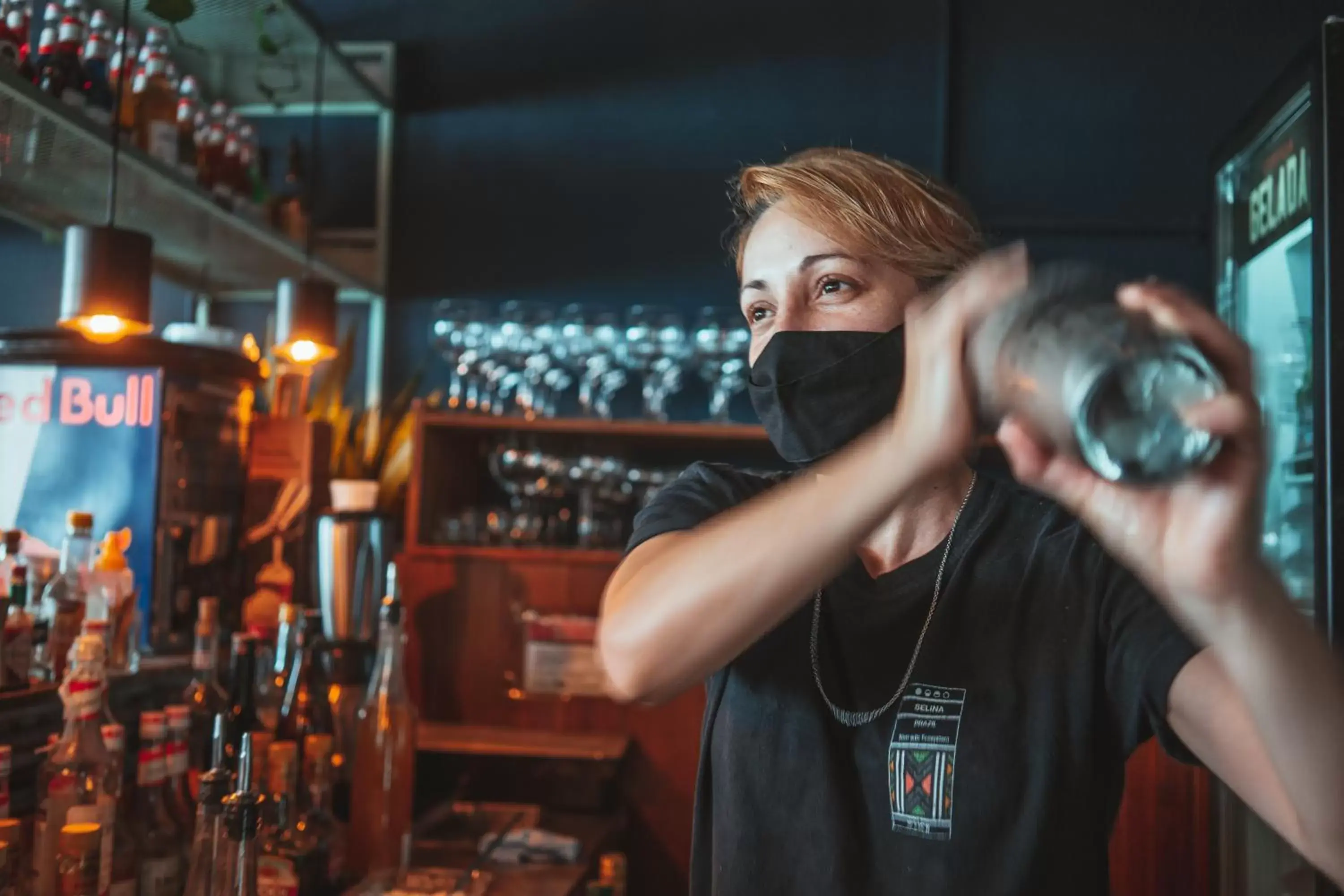 Lounge or bar in Selina Copacabana Lounge or bar in Selina Copacabana