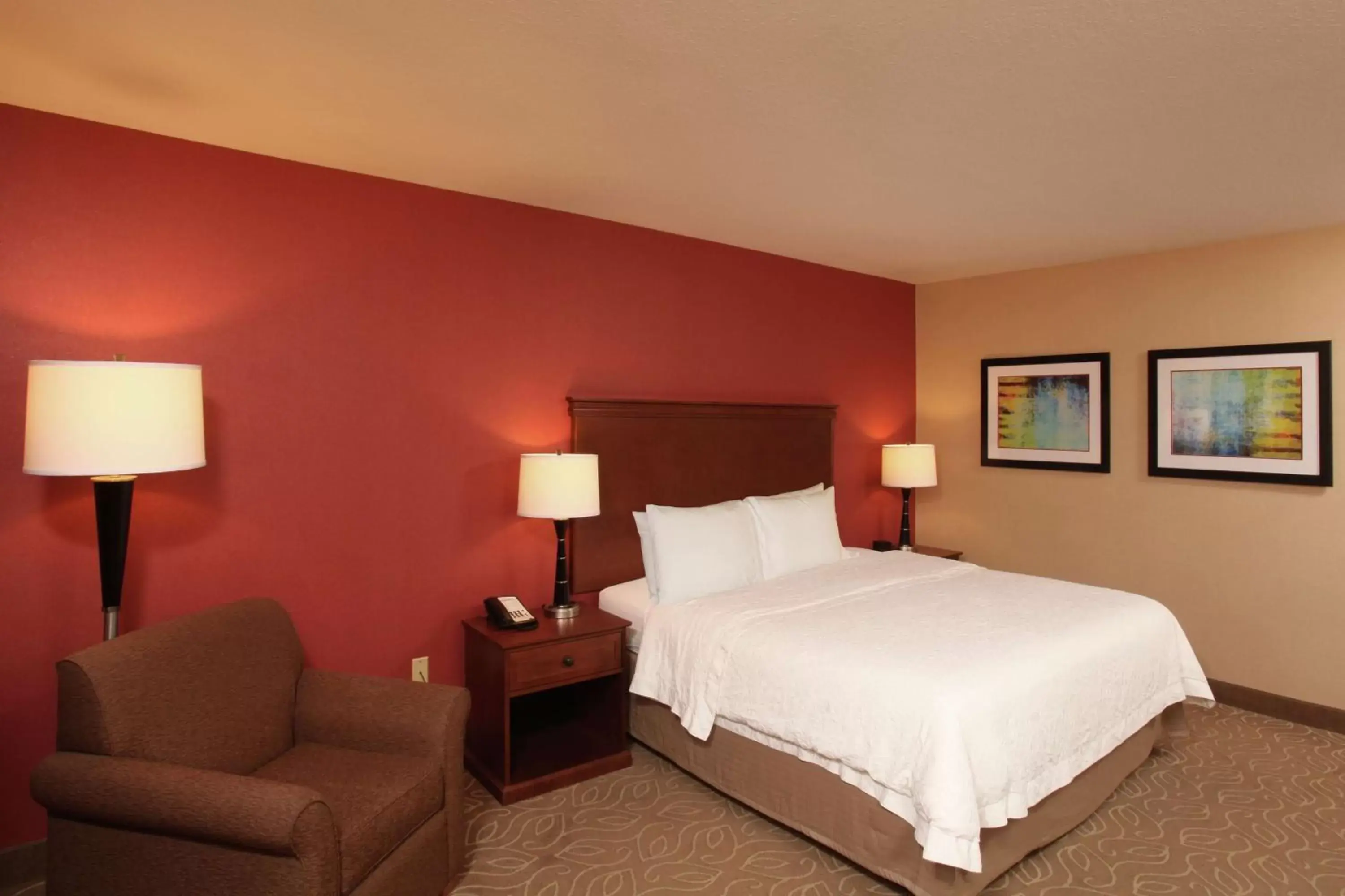 Photo of the whole room, Bed in Hampton Inn By Hilton Spokane