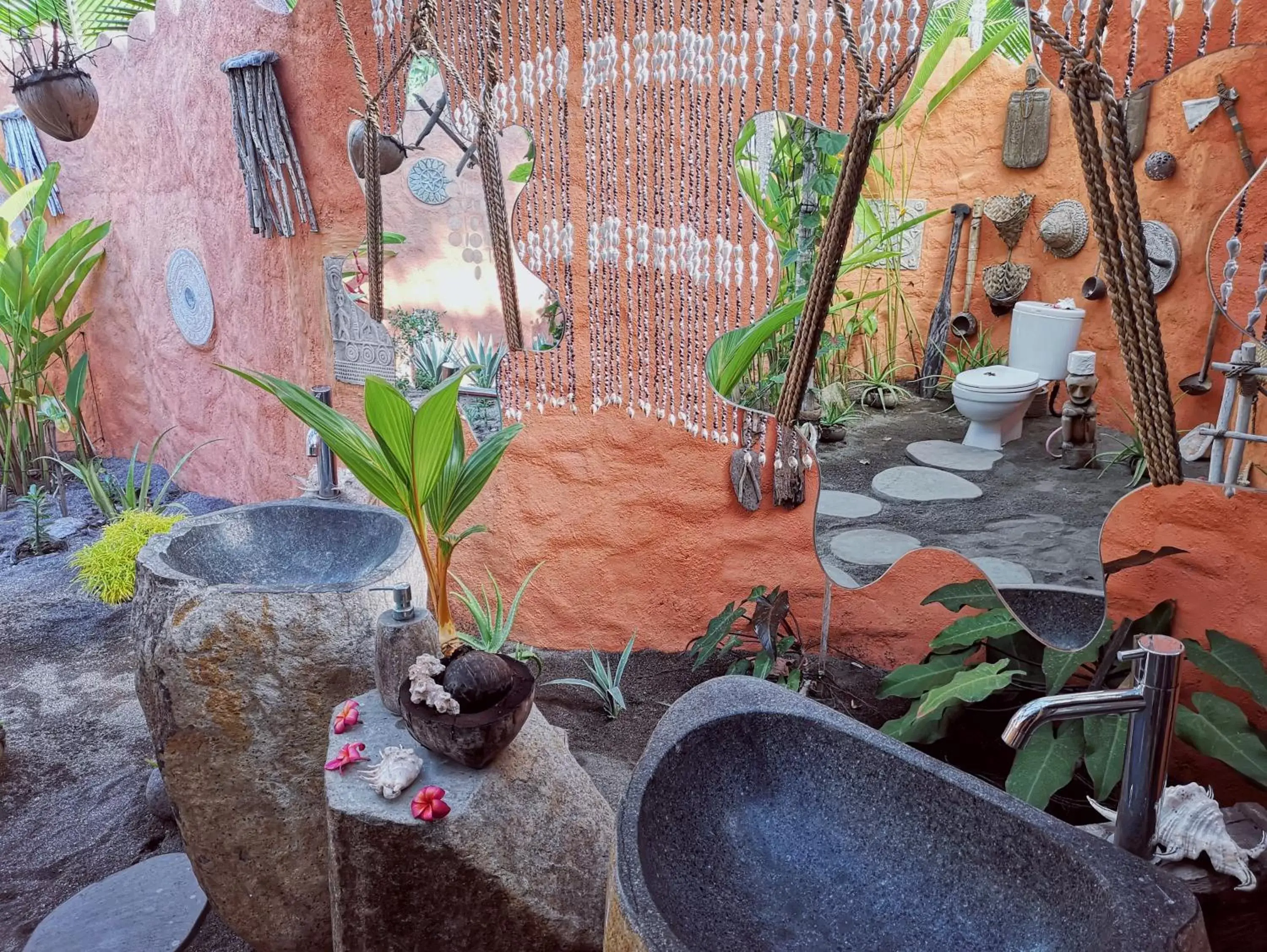 Bathroom in Coconut Garden Beach Resort