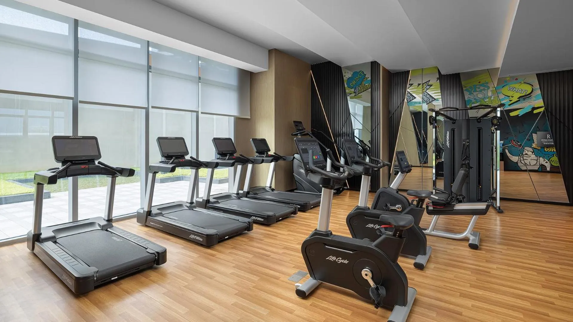 Fitness centre/facilities in Renaissance Changzhou Wujin Hotel
