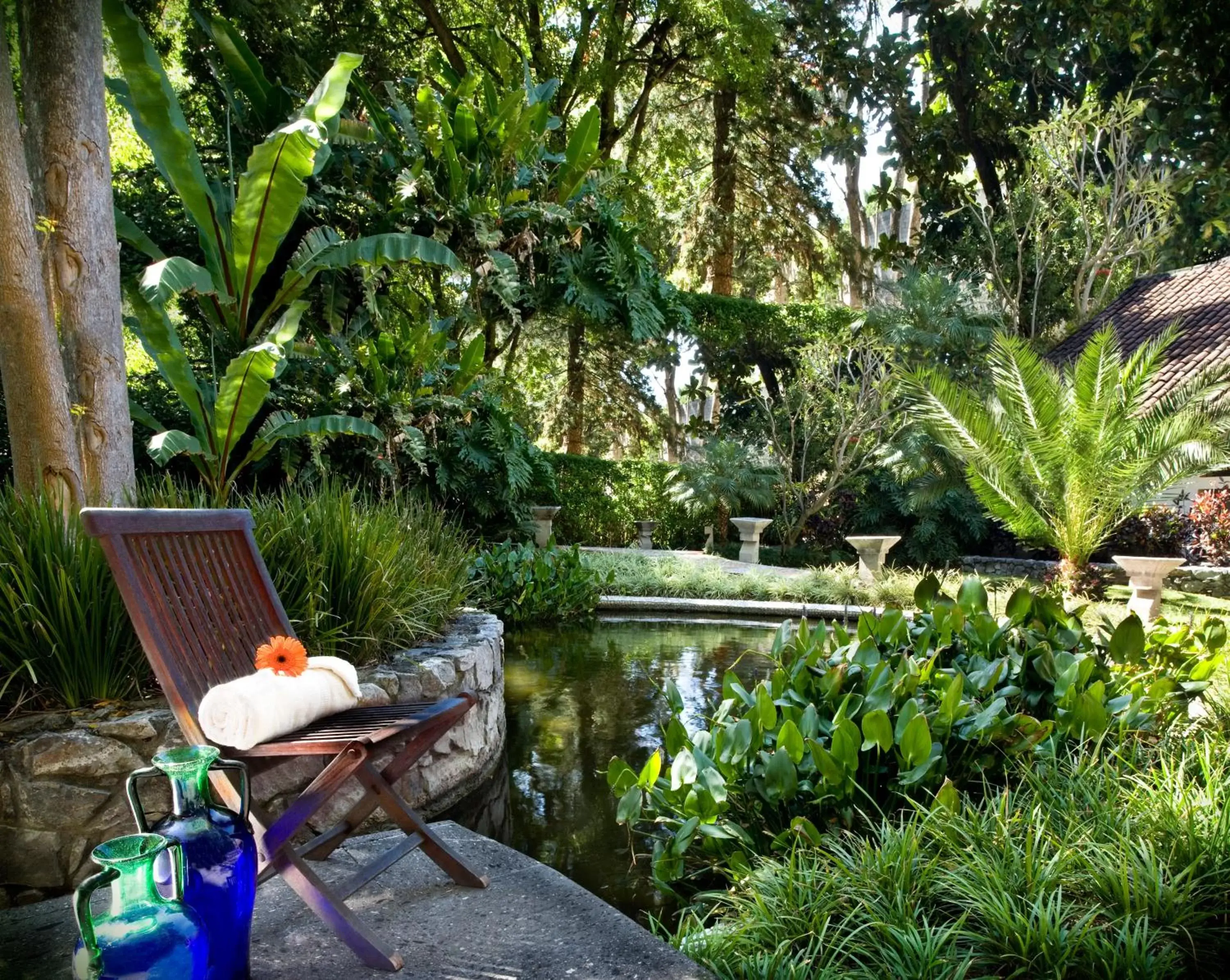 Garden in Hotel Rancho San Diego Grand Spa Resort