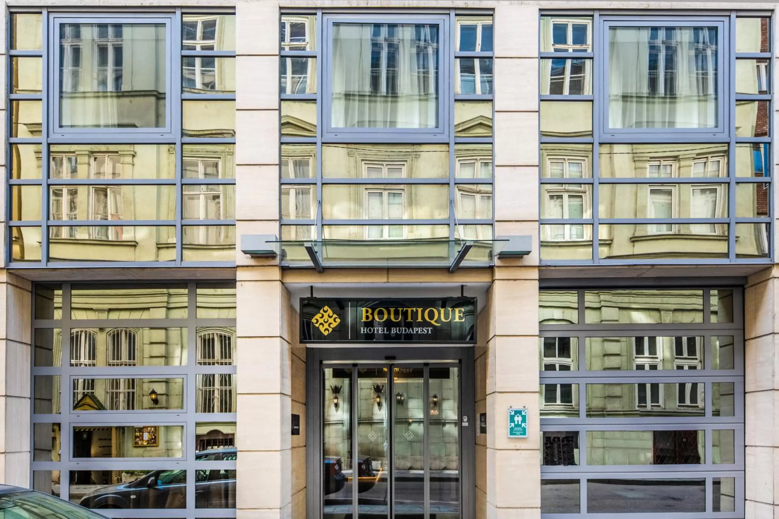 Property building in Boutique Hotel Budapest