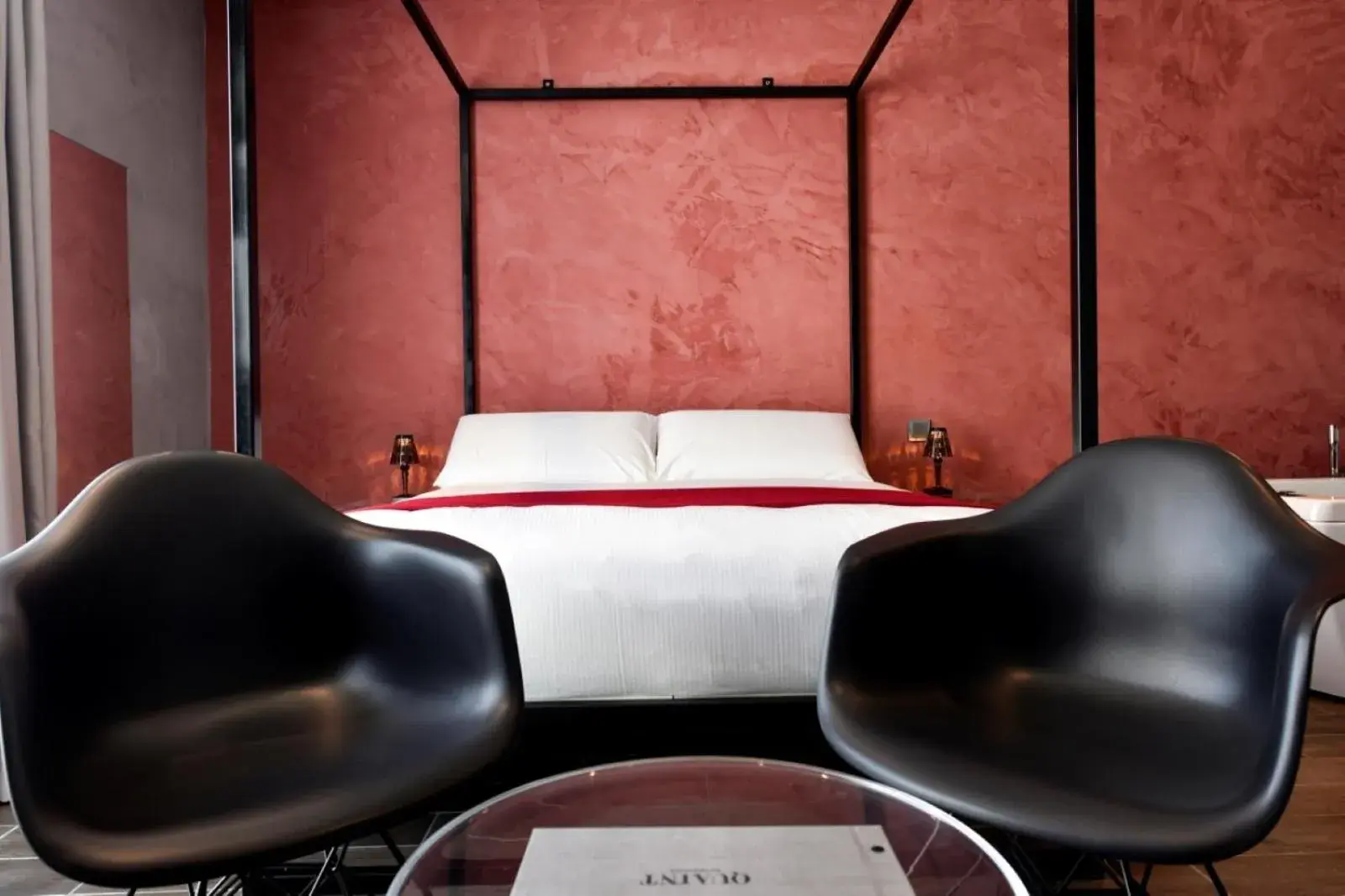 Bed, Seating Area in Quaint Boutique Hotel Sannat