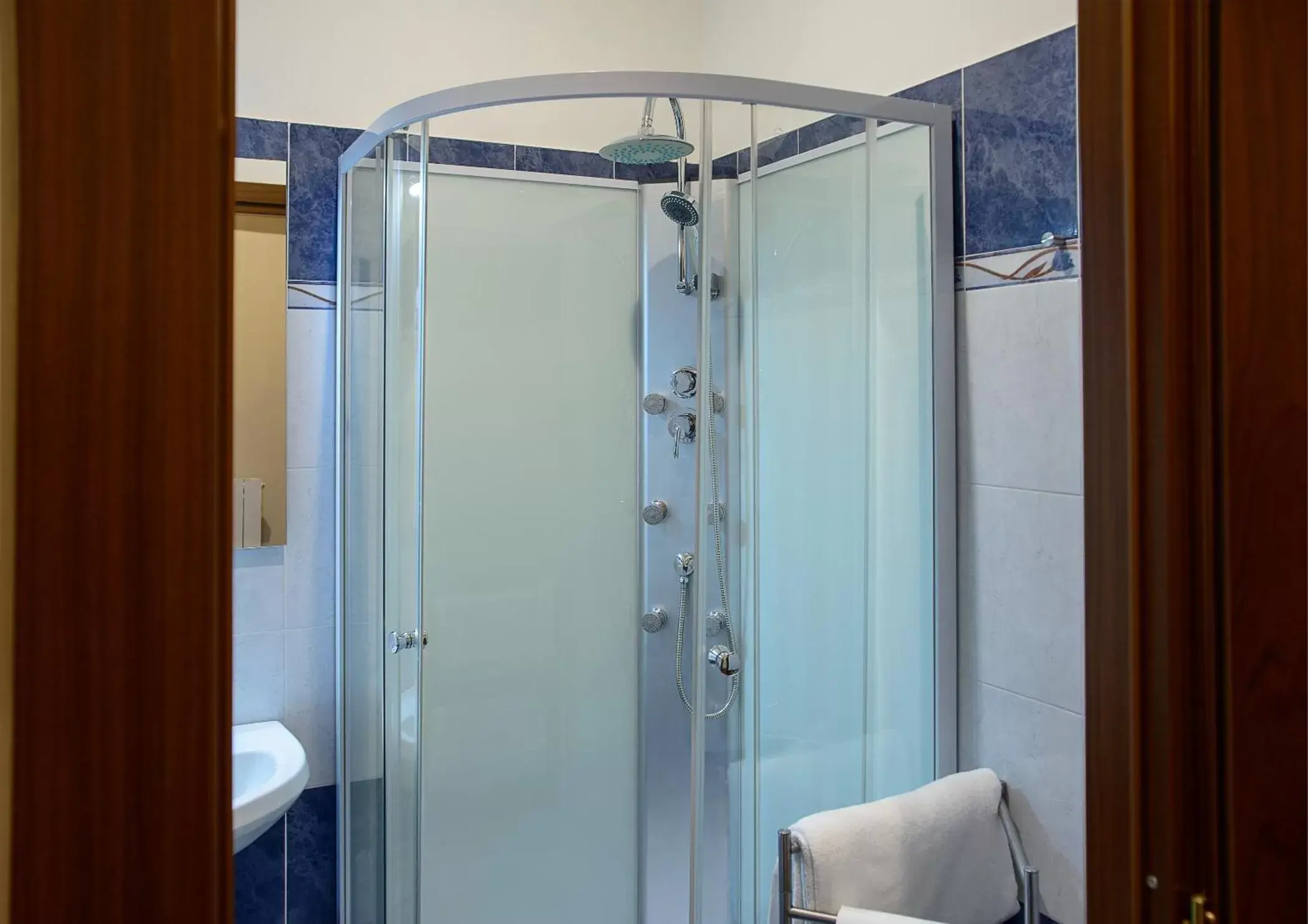 Shower, Bathroom in Hotel Torino Porta Susa