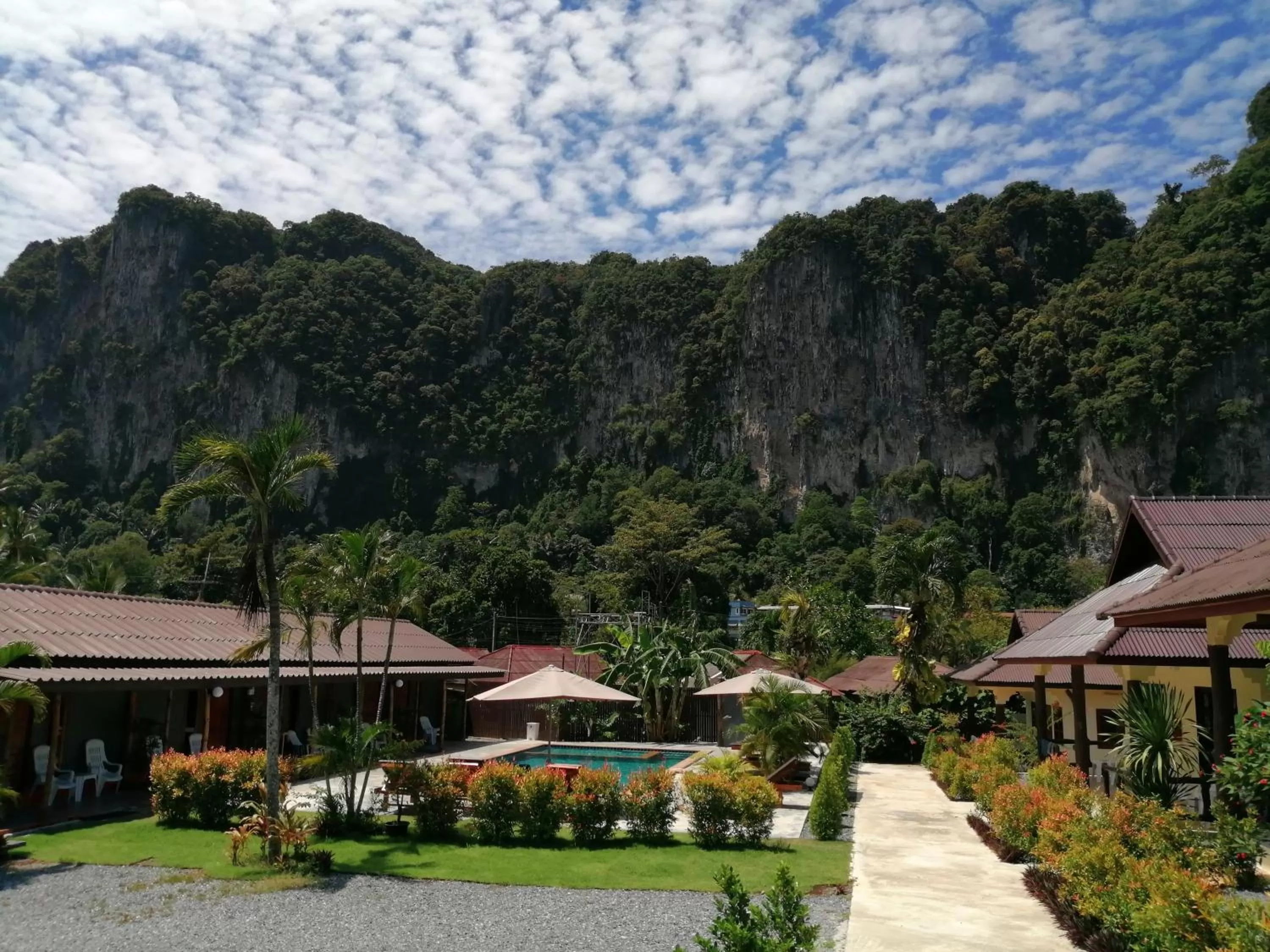 Mountain view in AddJitResort aonang - SHA Extra Plus