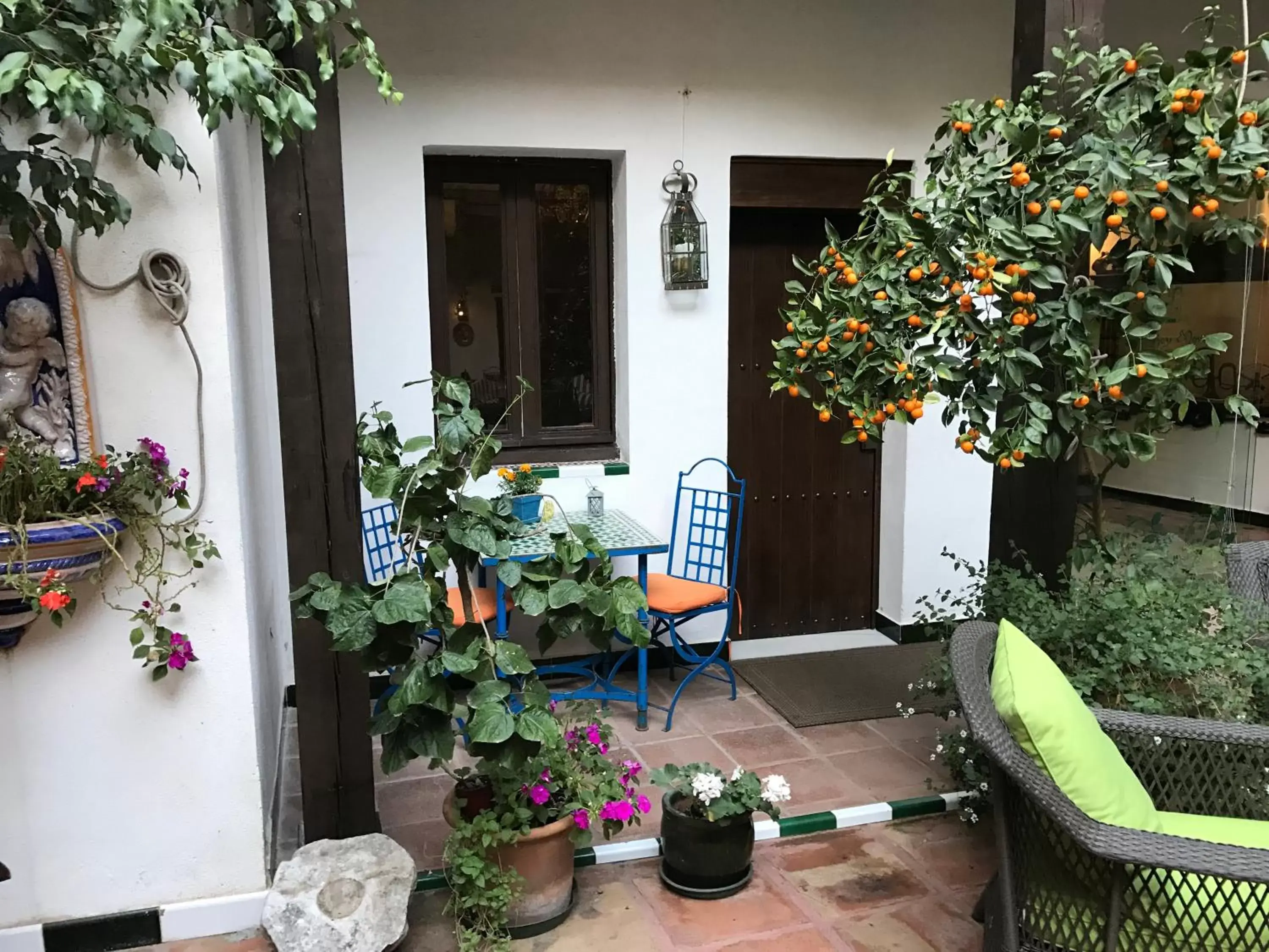 Patio in El Rey Moro Hotel Boutique