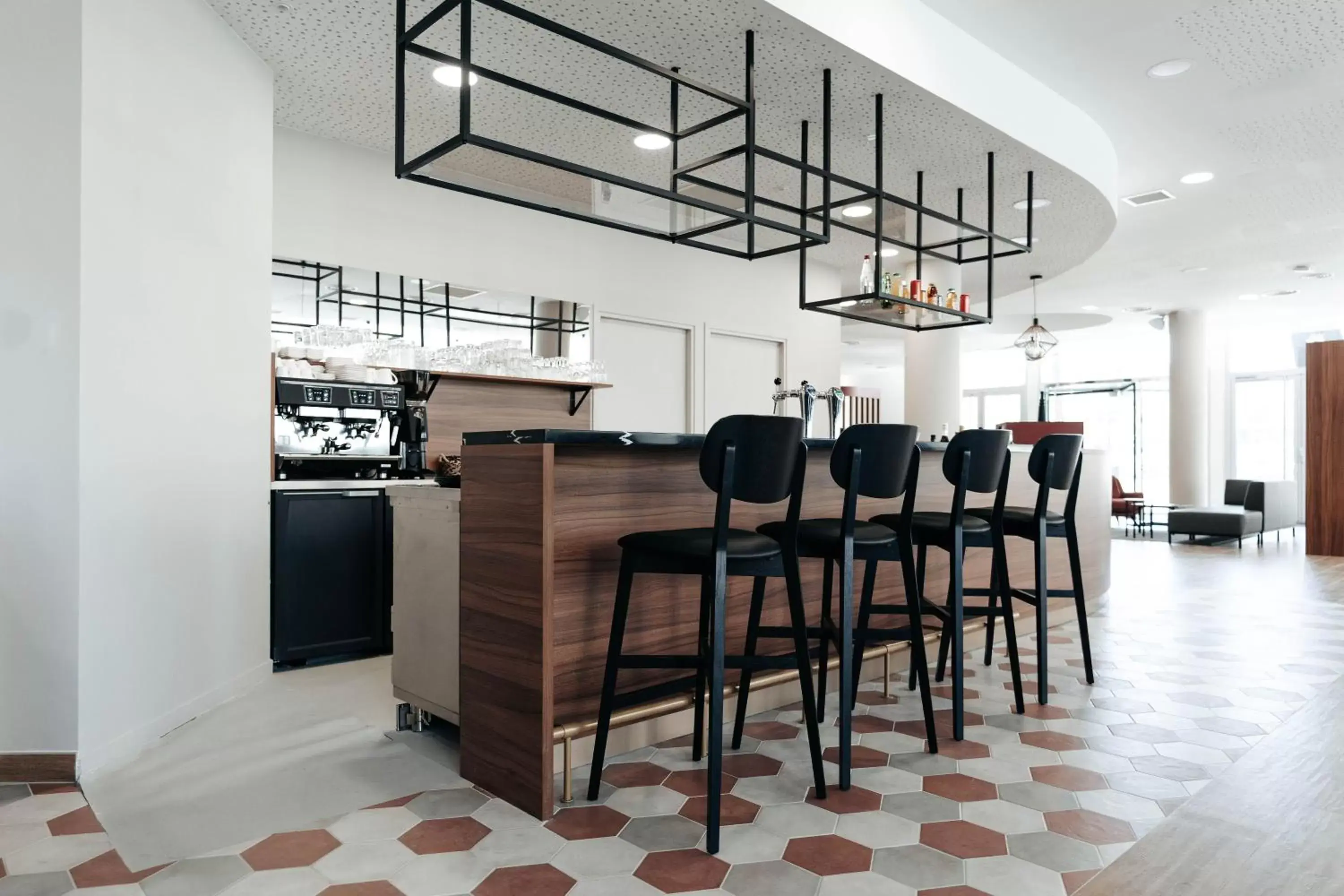 Lounge or bar in Appart'City Collection Saint Germain en Laye Lounge or bar in Appart'City Collection Saint Germain en Laye