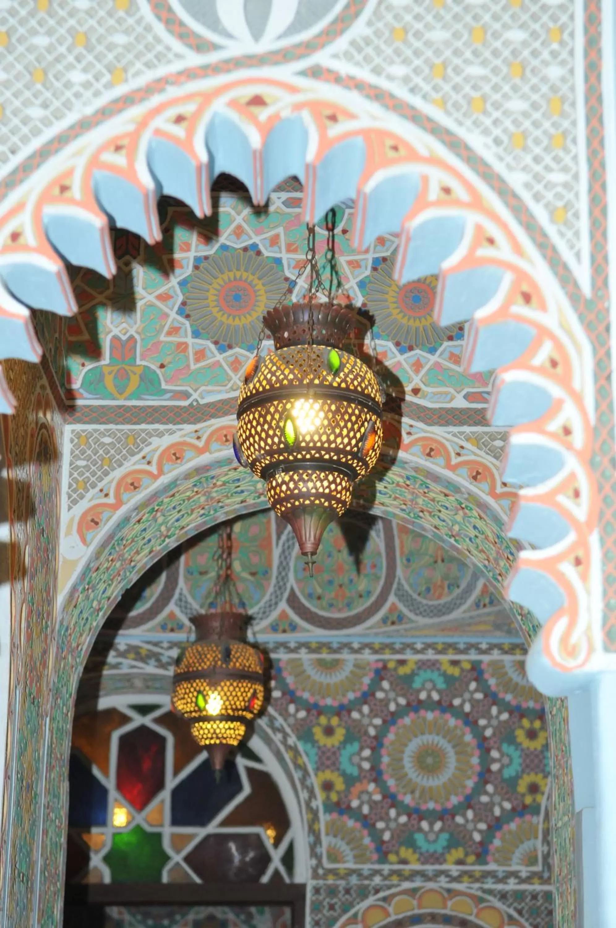 Decorative detail in Hotel Continental