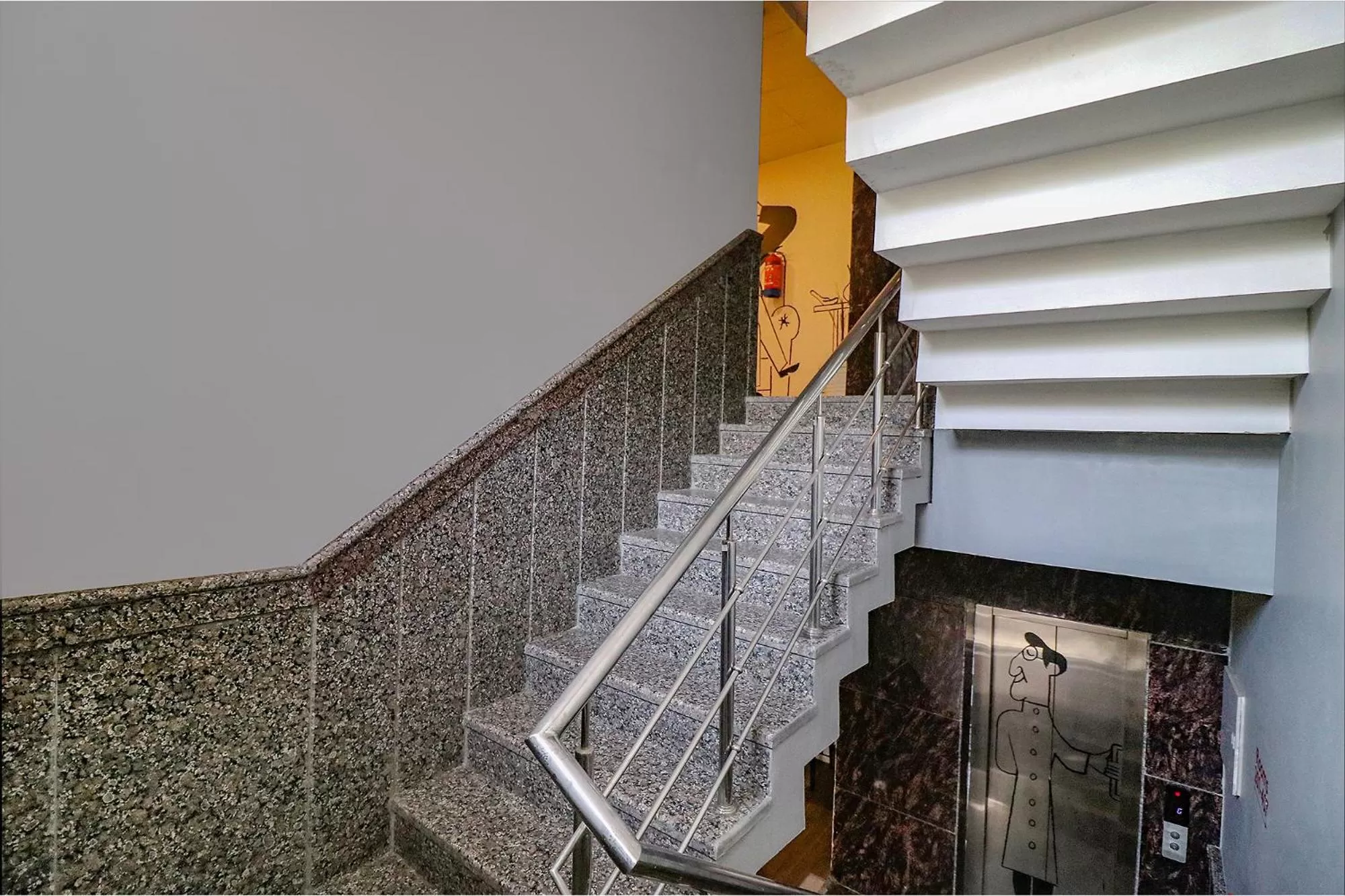 Property building in FabHotel The Chaitanyas Rohini sec 18