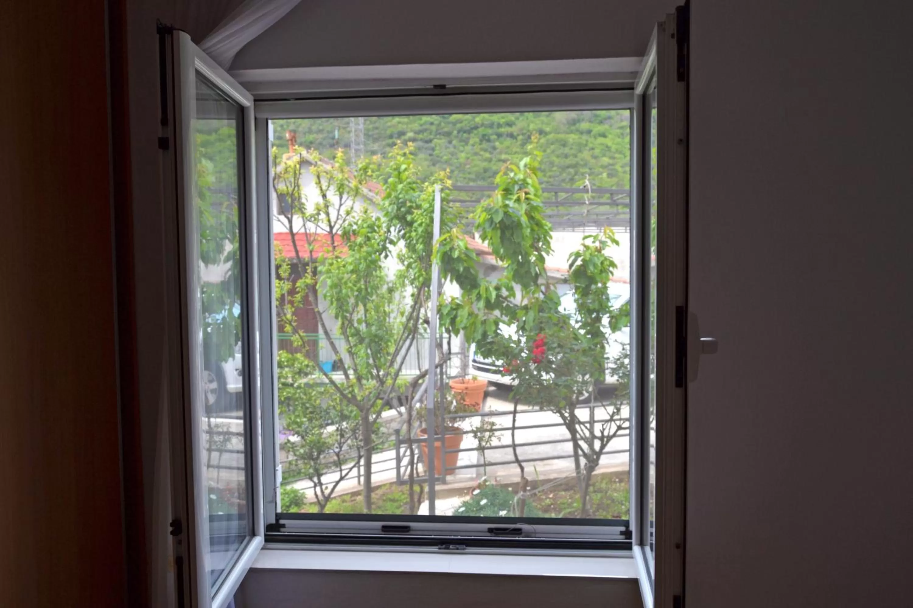 Garden view, View in Tivat Apartments