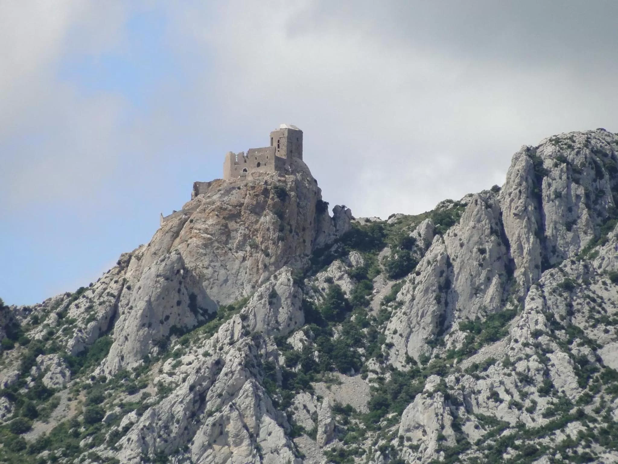 View (from property/room) in Hôtel Restaurant Mas Le Châtelet