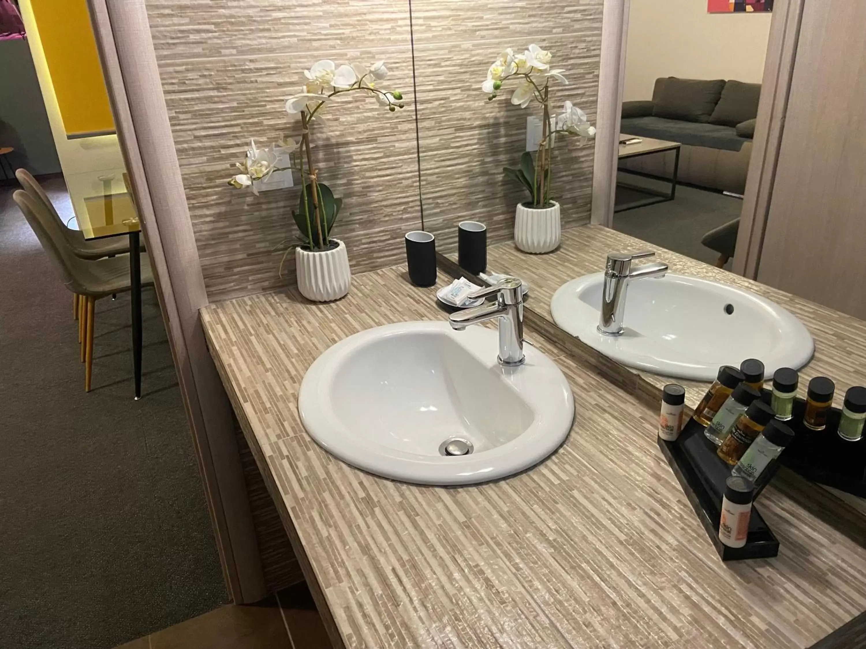Bathroom in Connect Suites