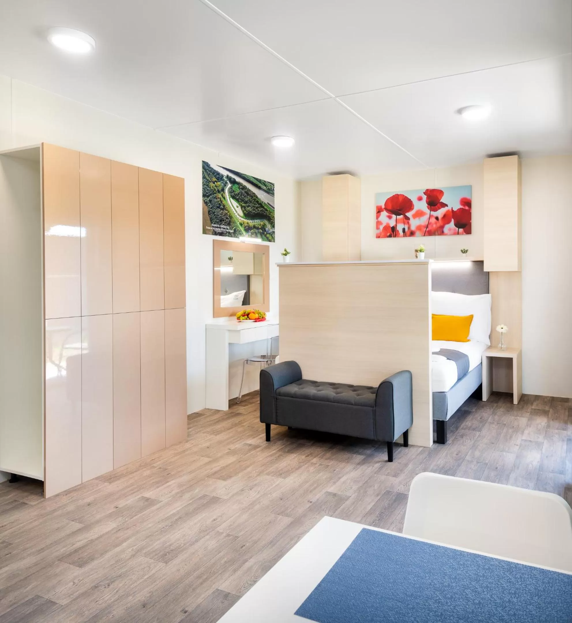 Bed in Tisza-tó Apartmanpark