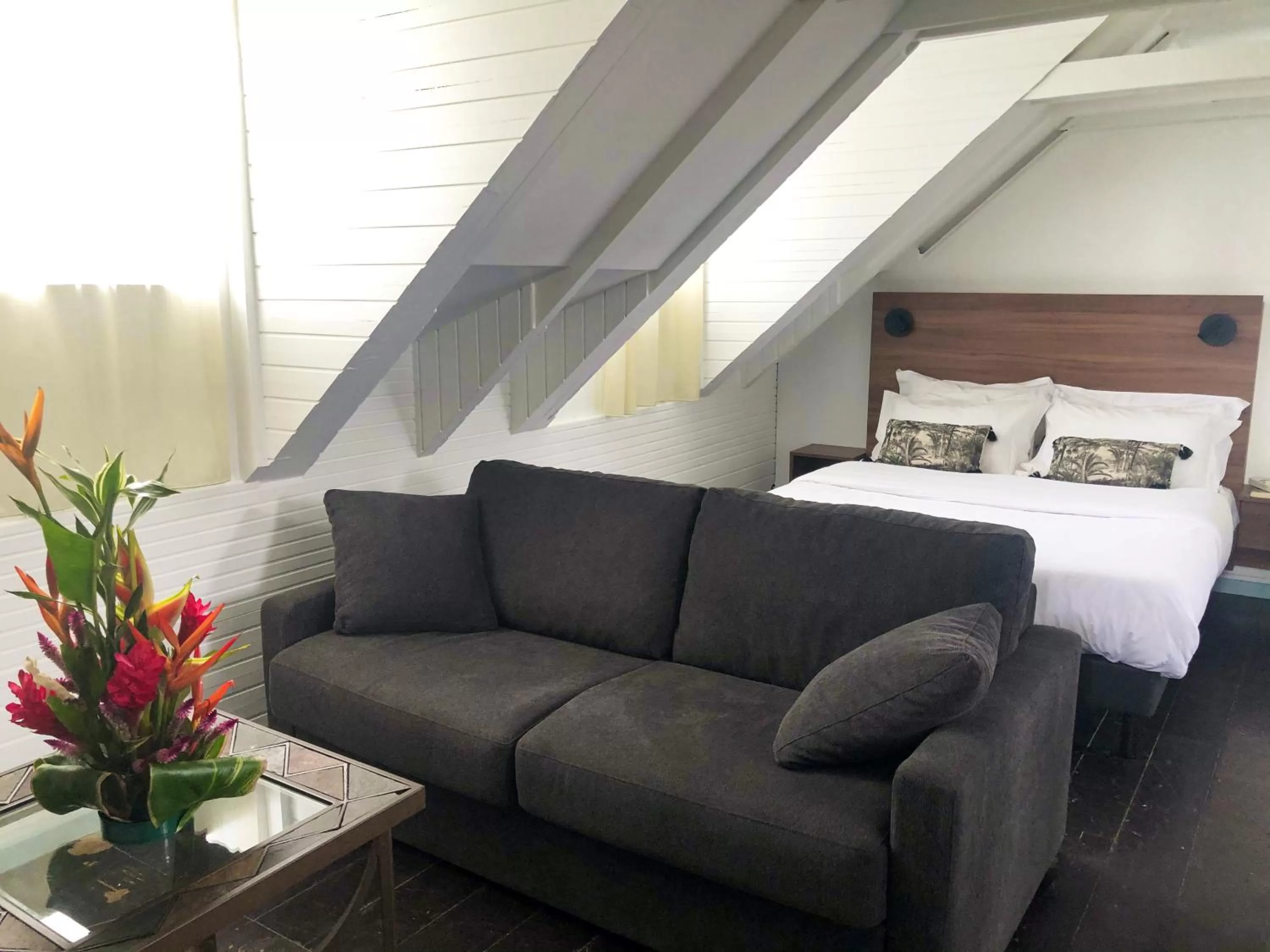 Bed in Eclipse Belle Etoile Appart'hôtel